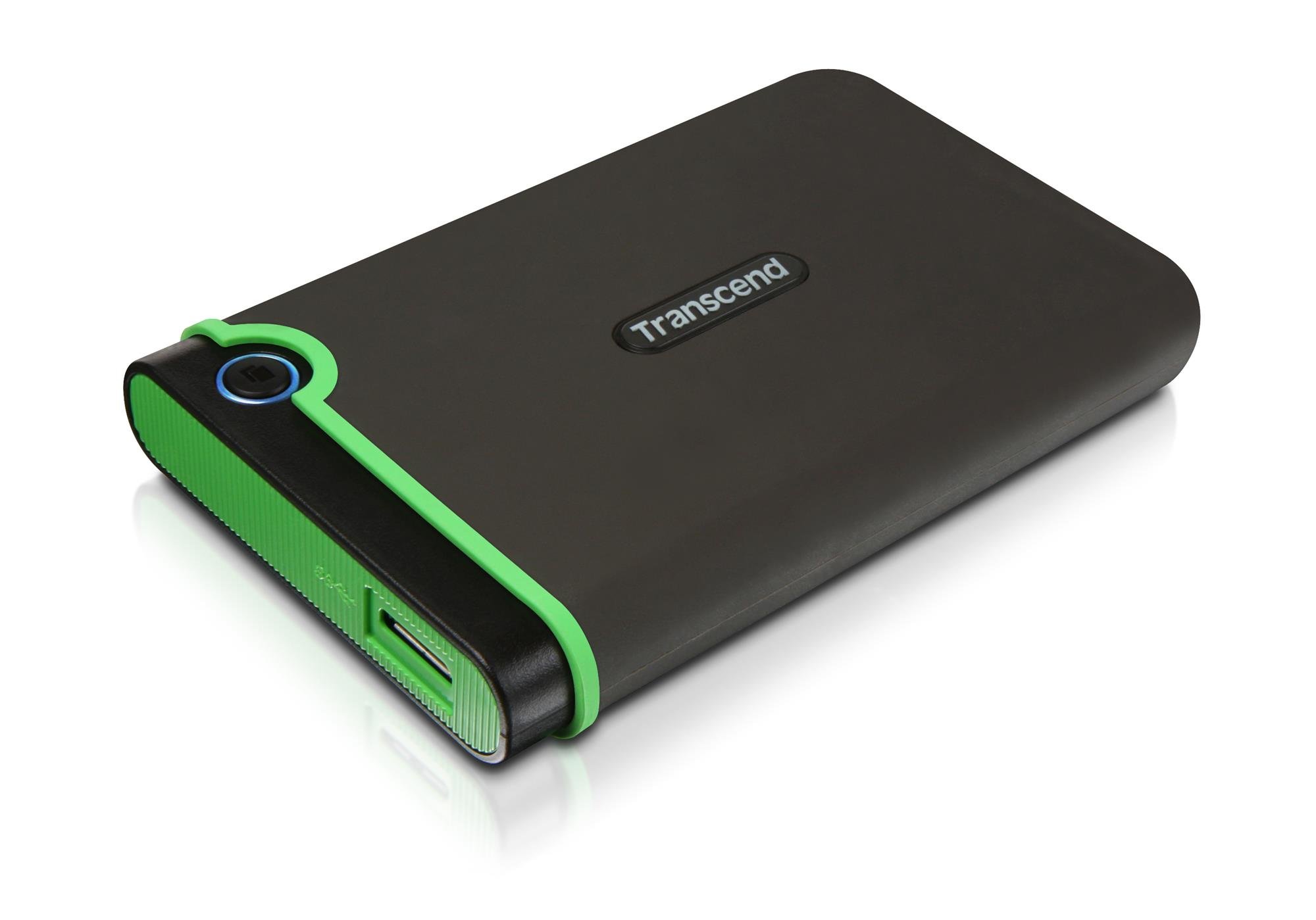 هارد اکسترنال 2 ترابایت Transcend USB 3.0 - استانداردهای نظامی در زمینه سقوط TS2TSJ25M3 خاکستری 2 ترابایت استاندارد