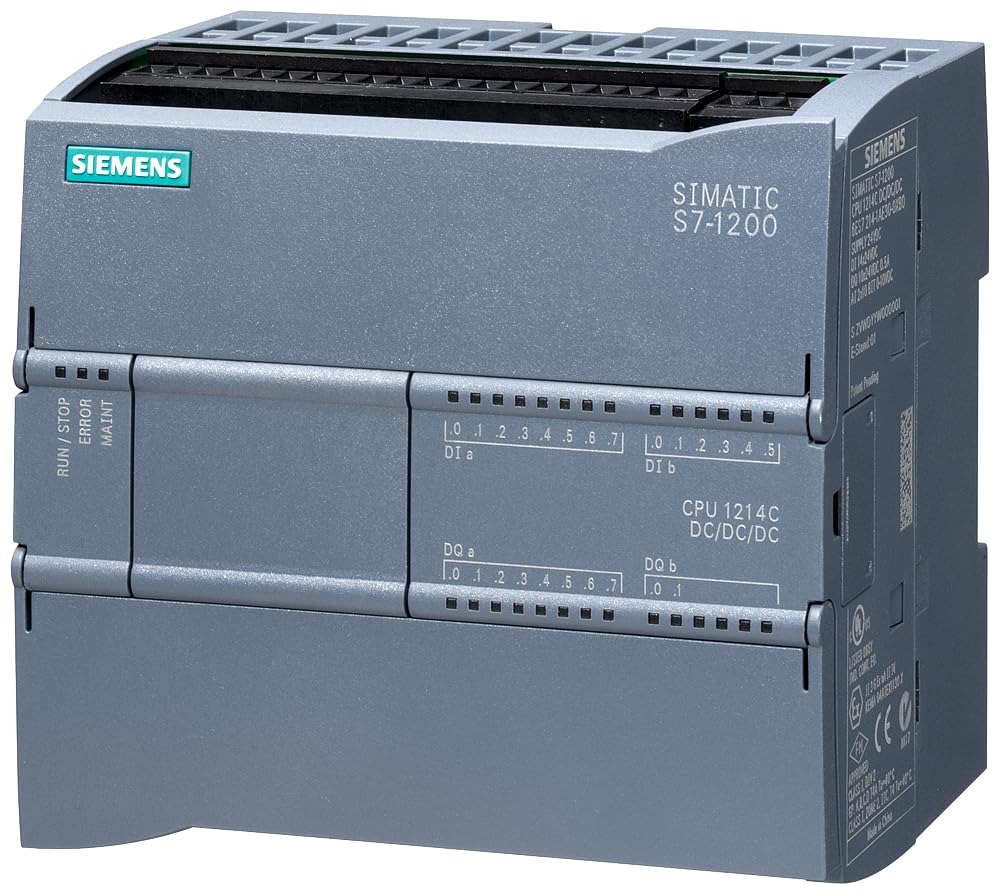 Siemens 6ES7214-1AG40-0XB0 SIMATIC S7-1200، CPU 1214C، CPU کوچک DC/DC/DC، I/O یکپارچه