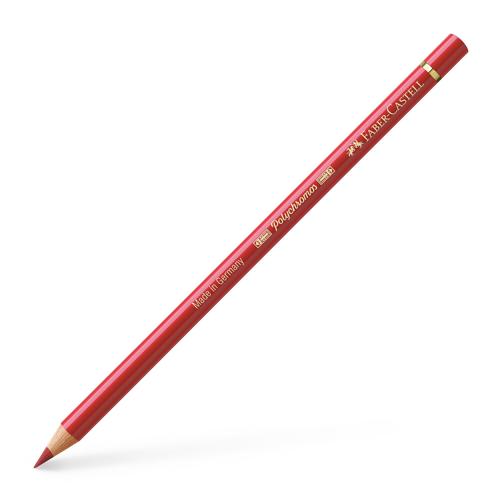مداد رنگی Faber-Castell Polychromos با جعبه ۶ تایی، ۱۹۱ قرمز پمپی، ضد آب و ضد لکه، مایل با نوک ۳٫۸ میلی‌متری ۱۹۱ قرمز پمپی