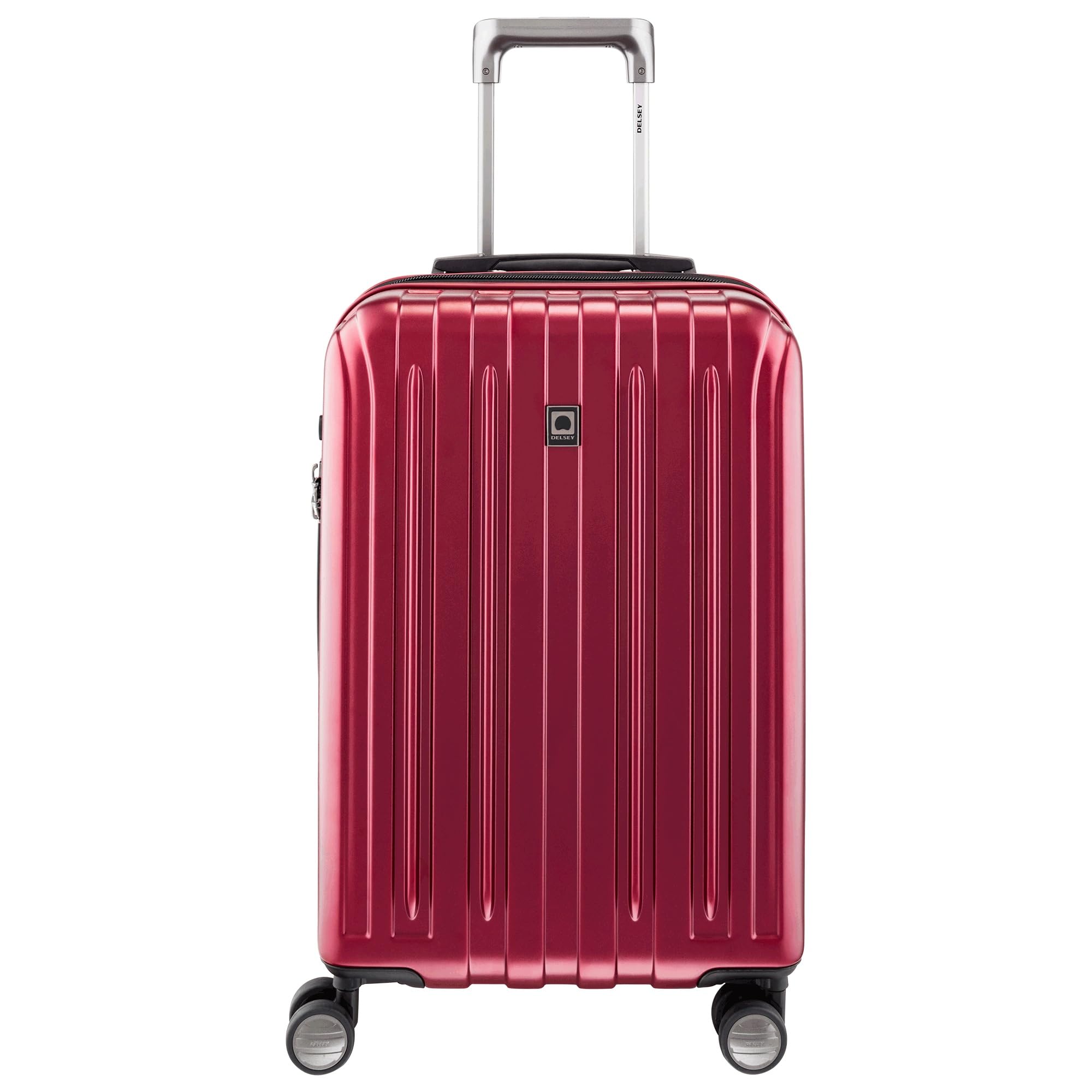 وزن‌ وزن کربن تیتانیم DELSEY PARIS آچار کاری شدنی با چرخ‌های اسپینر چک کردن-متوسط 25 اینچ مشکی گیلاسی صورتی