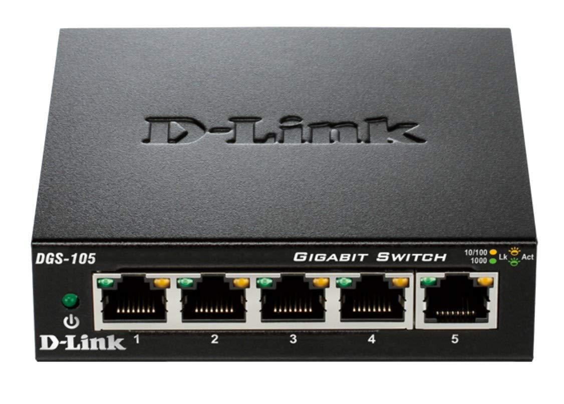 سوئیچ گیگابیت اترنت 5 پورت D-Link - DGS-105