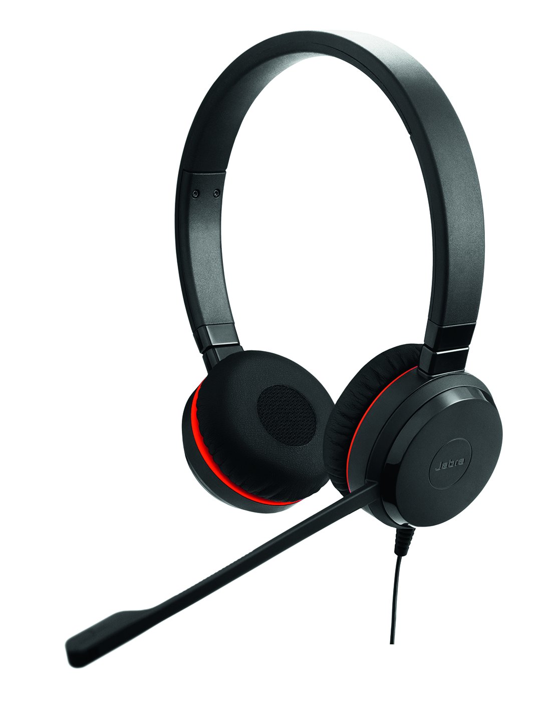 هدست سیمی Jabra Evolve 30 II، استریو، بهینه‌سازی شده برای MS - هدست تلفنی با کیفیت صدای برتر برای تماس‌ها و موسیقی - اتصال 3.5 میلیمتری / USB - هدست حرفه‌ای با راحتی تمام روزه - بهینه‌سازی شده برای MS تیم‌ها - مشکی