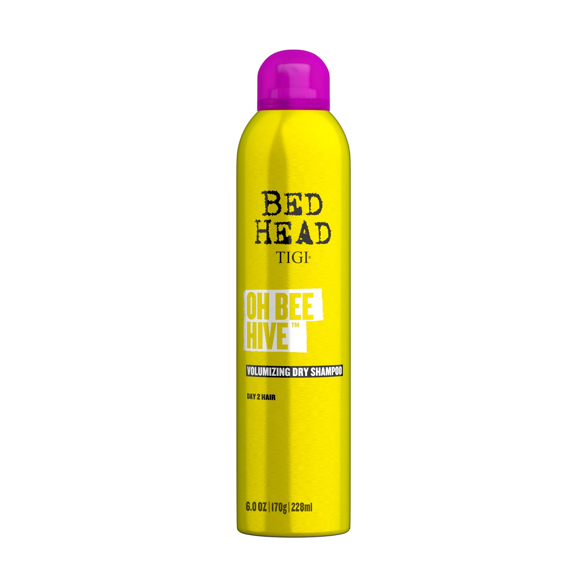 شامپو خشک حجم‌دهنده TIGI Bed Head Oh Bee Hive برای موهای دوم روز 6 اونس (حدود 170 گرم)، 250 میلی‌لیتر