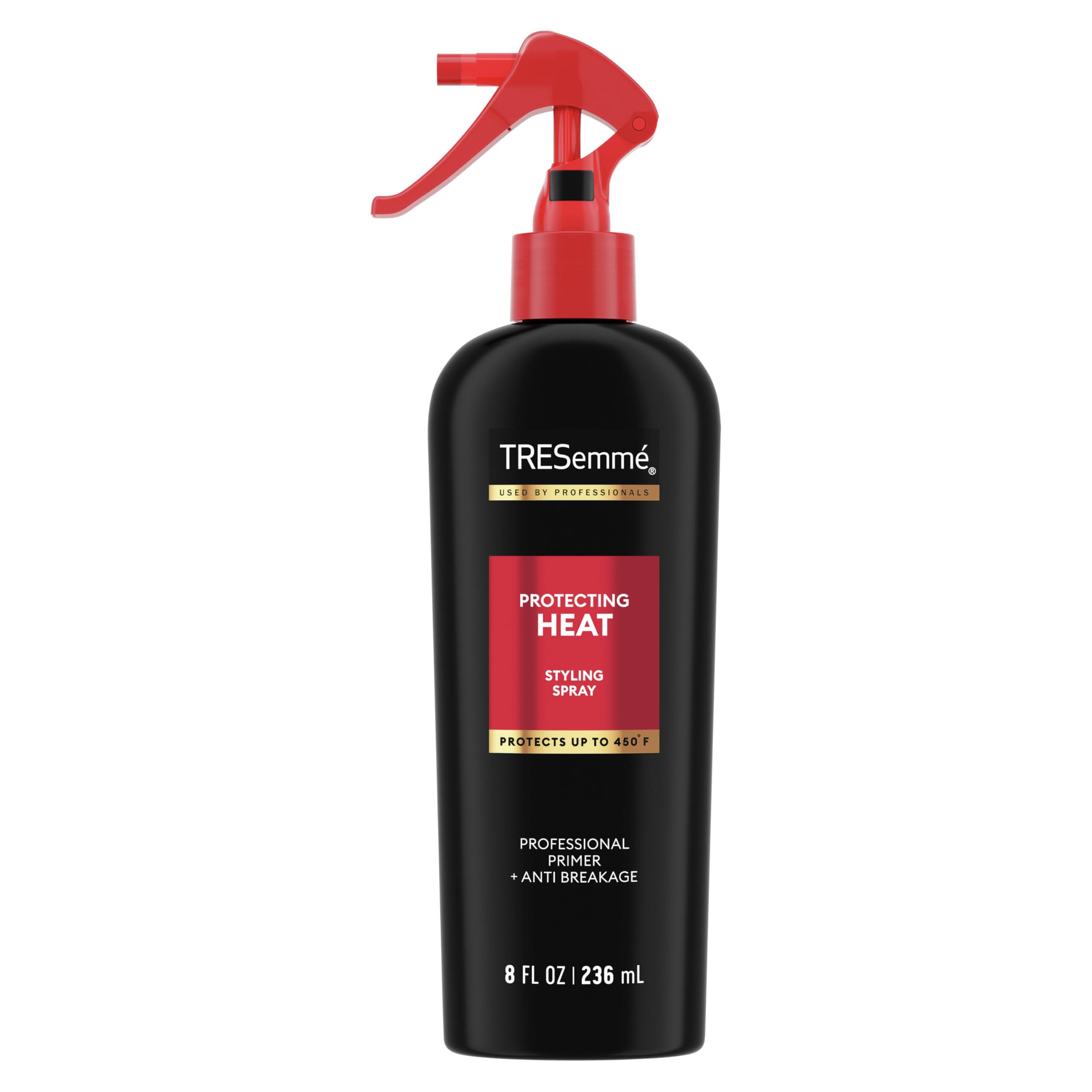 استفاده از اسپری حفاظت از حرارت TRESemmé Thermal Creations در مقدار 8 اونس یا حدود 240 میلی‌لیتر (بسته‌ای 1 عدد)