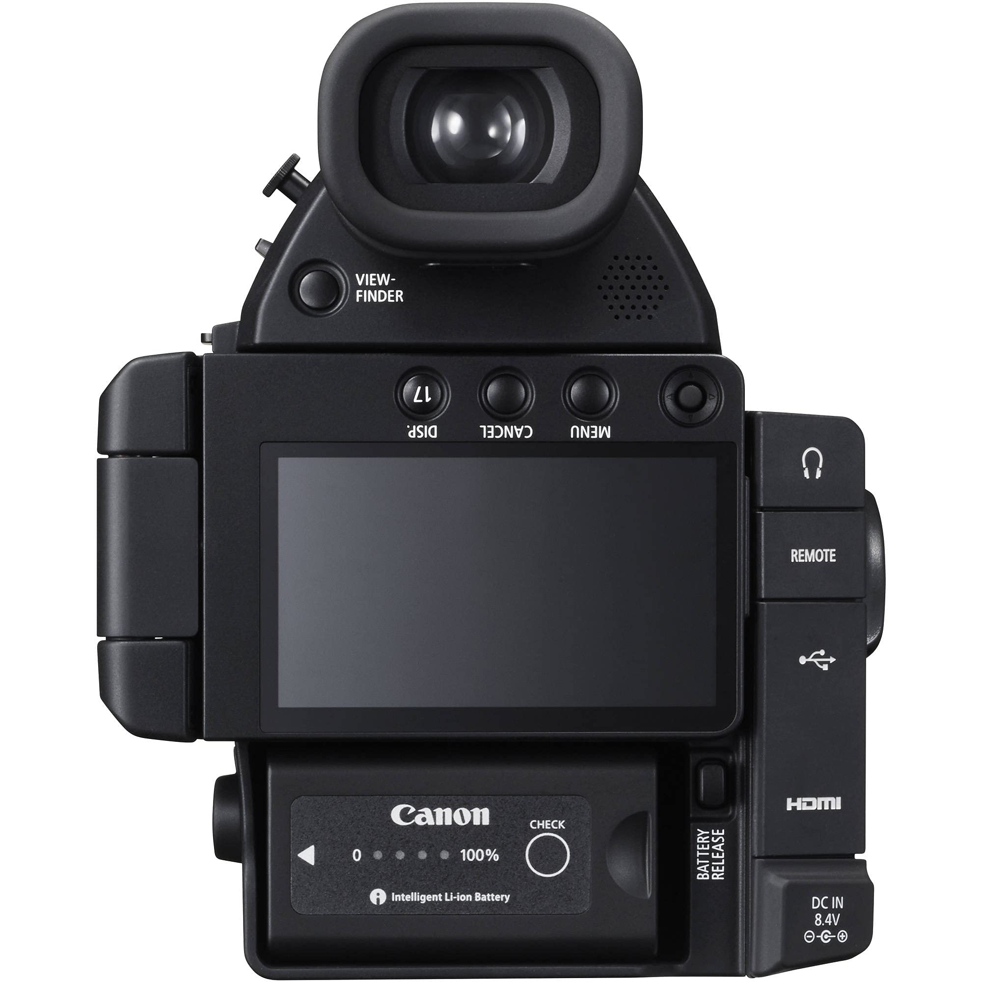 Canon EOS C100 Mark II دوربین سینمایی Cinema EOS با دوال پیکسل CMOS AF فقط بدنه، مشکی، C100 Mark II