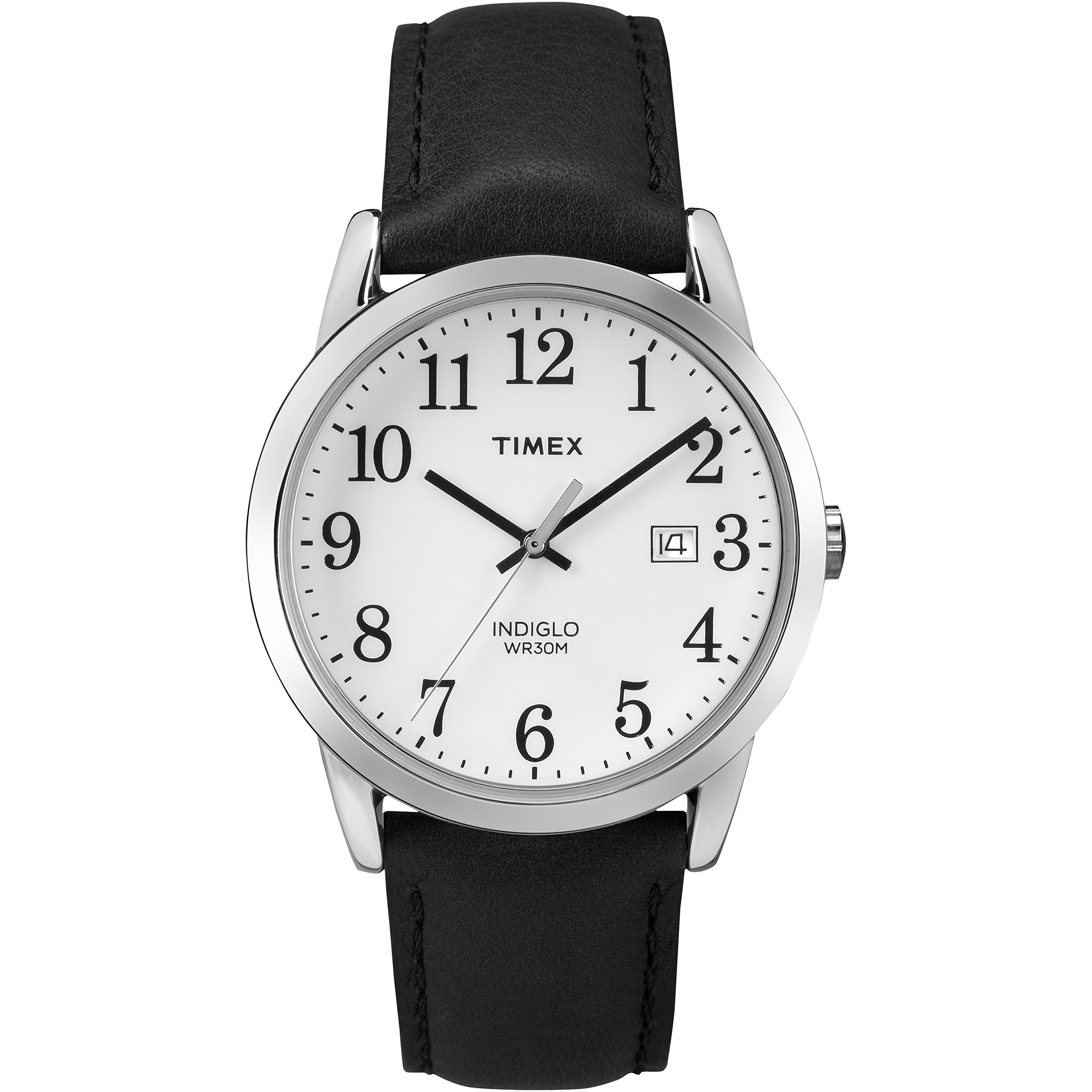 ساعت Timex Easy Reader 38 میلی‌متر مدل سیاه/نقره‌ای/سفید