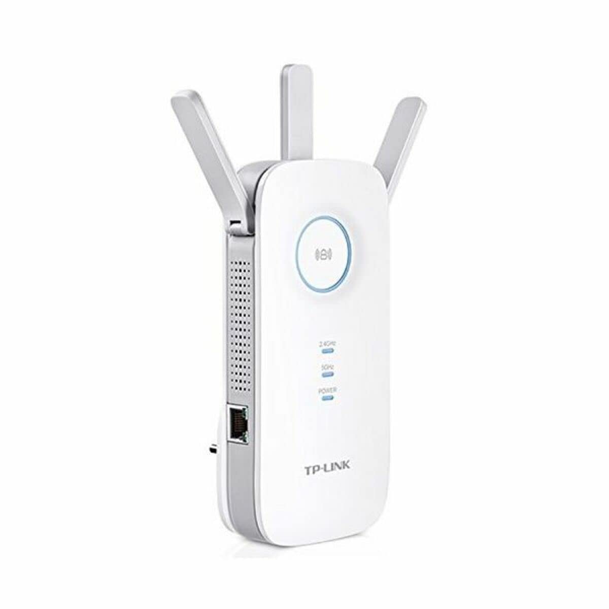 TP-Link AC1750 WiFi Extender (RE450)، گزینه ویرا زیربنای ویرایشگر PCMag، تا 1750 مگابیت بر ثانیه، تکنولوژی دو بانده تقویت‌کننده WiFi، افزایش سرعت اینترنت، گسترش برد WiFi به مسافت بیشتر