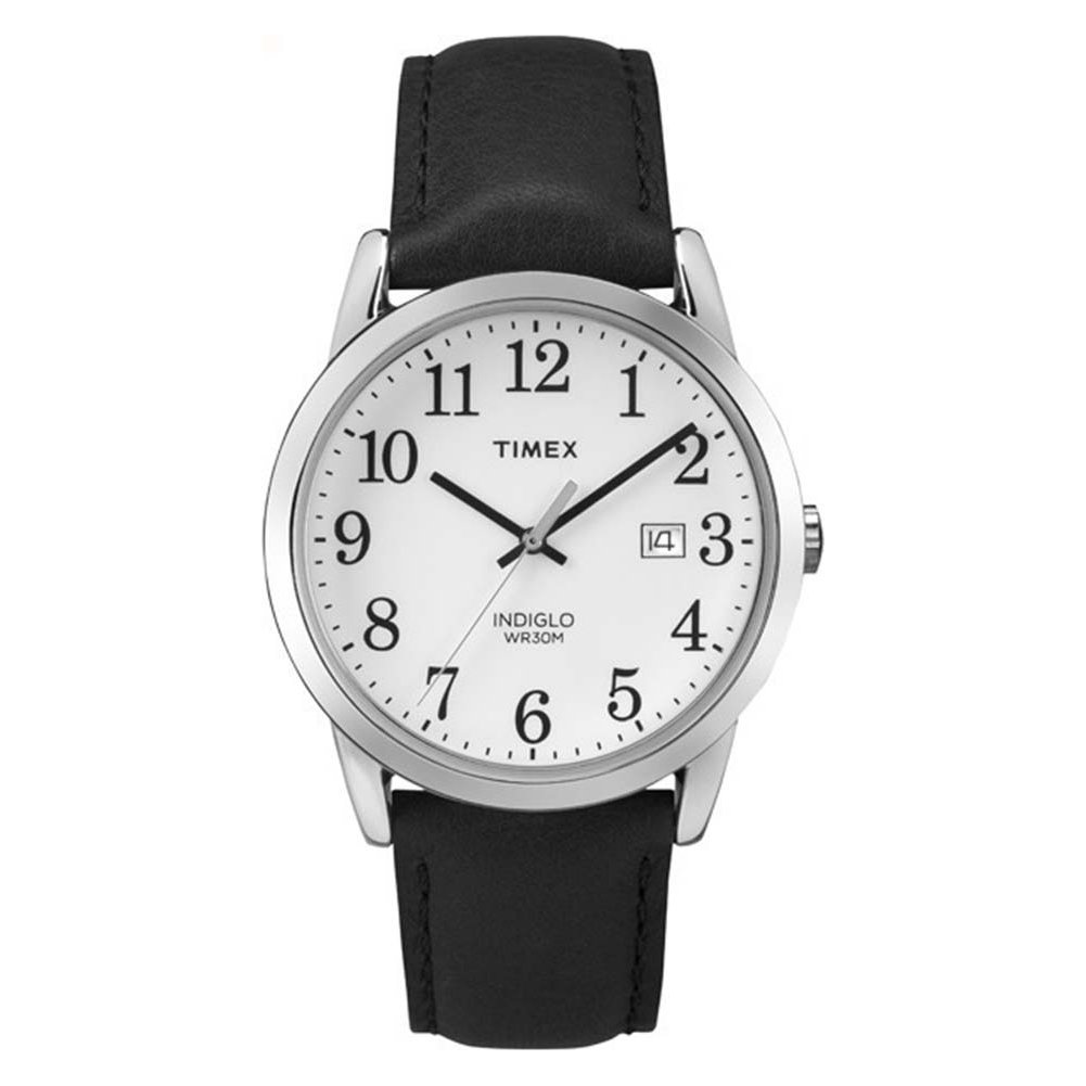 ساعت Timex Easy Reader 38 میلی‌متری مدل مشکی/نقره‌ای