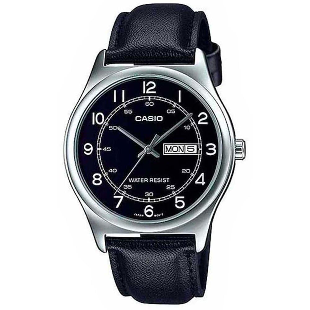 ساعت آنالوگ Casio: مدل MTP-V006 مردانه چند رنگ مشکی
