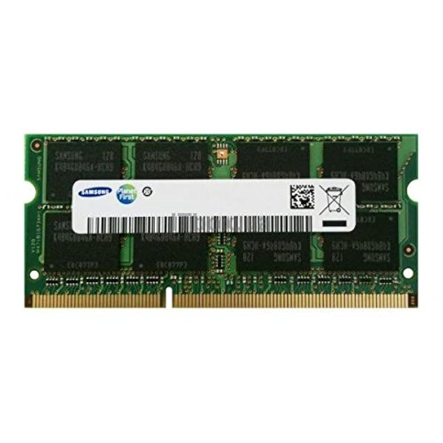 ماژول حافظه رم سامسونگ اورجینال 8GB (1 x 8GB) 204-pin SODIMM، DDR3 PC3L-12800، 1600MHz برای لپتاپ‌ها (M471B1G73EB0-YK0) چندرنگ