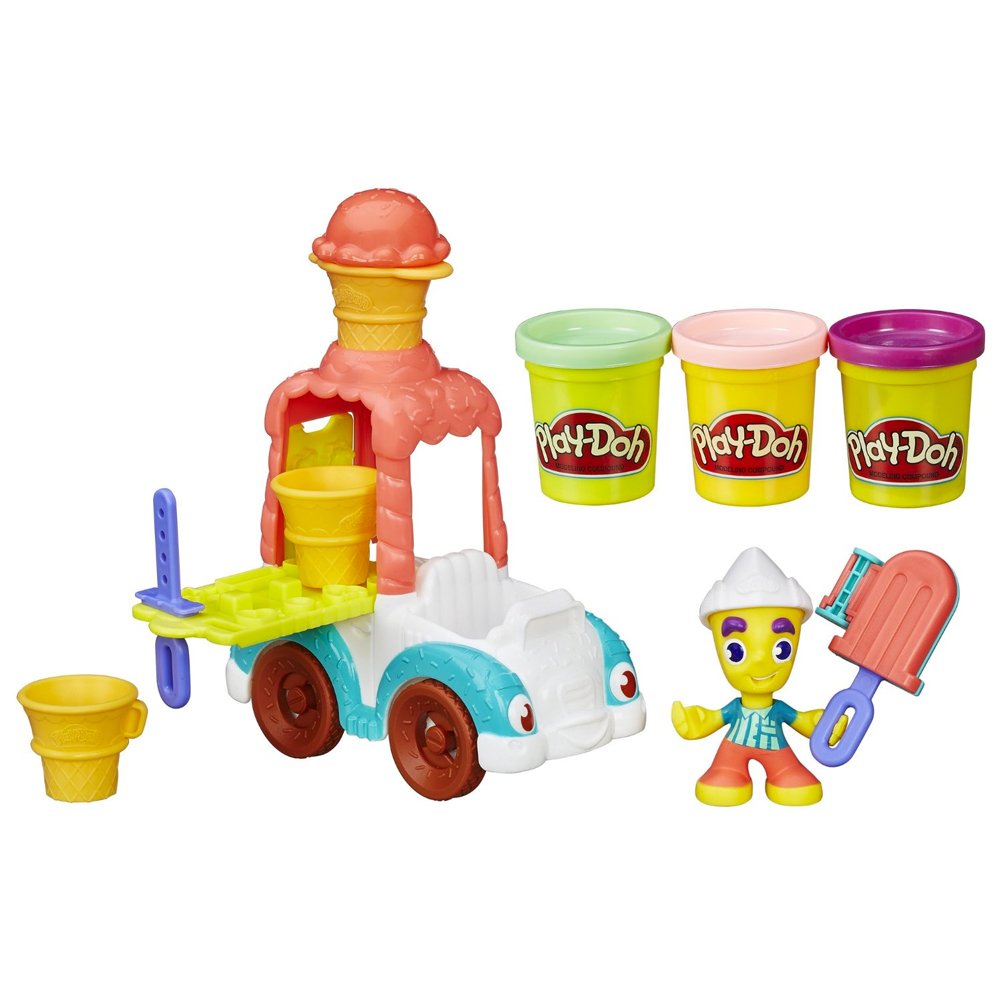 ونگاره و صنایع دستی کامیون بستنی شهر Play-Doh B3417
