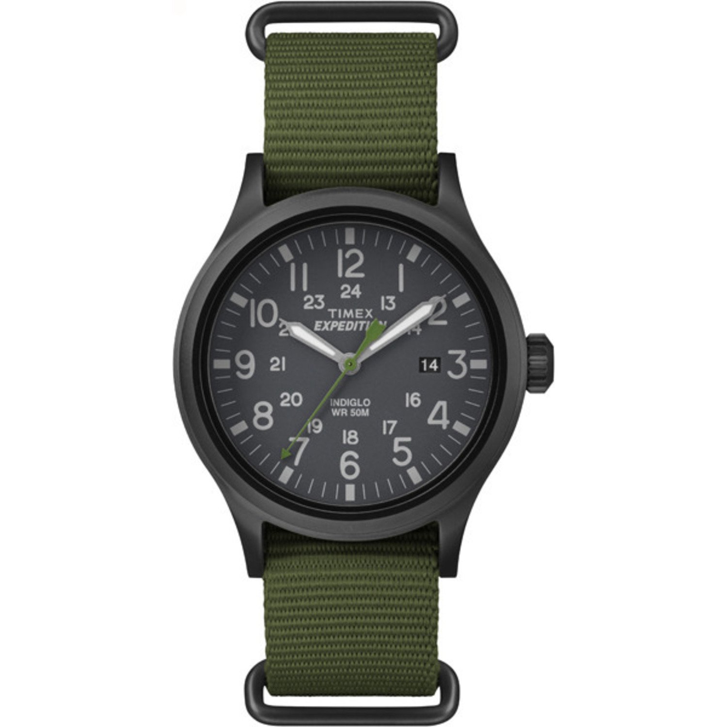 ساعت آقایان Timex Expedition Scout با بند نایلونی و رنگ سبز