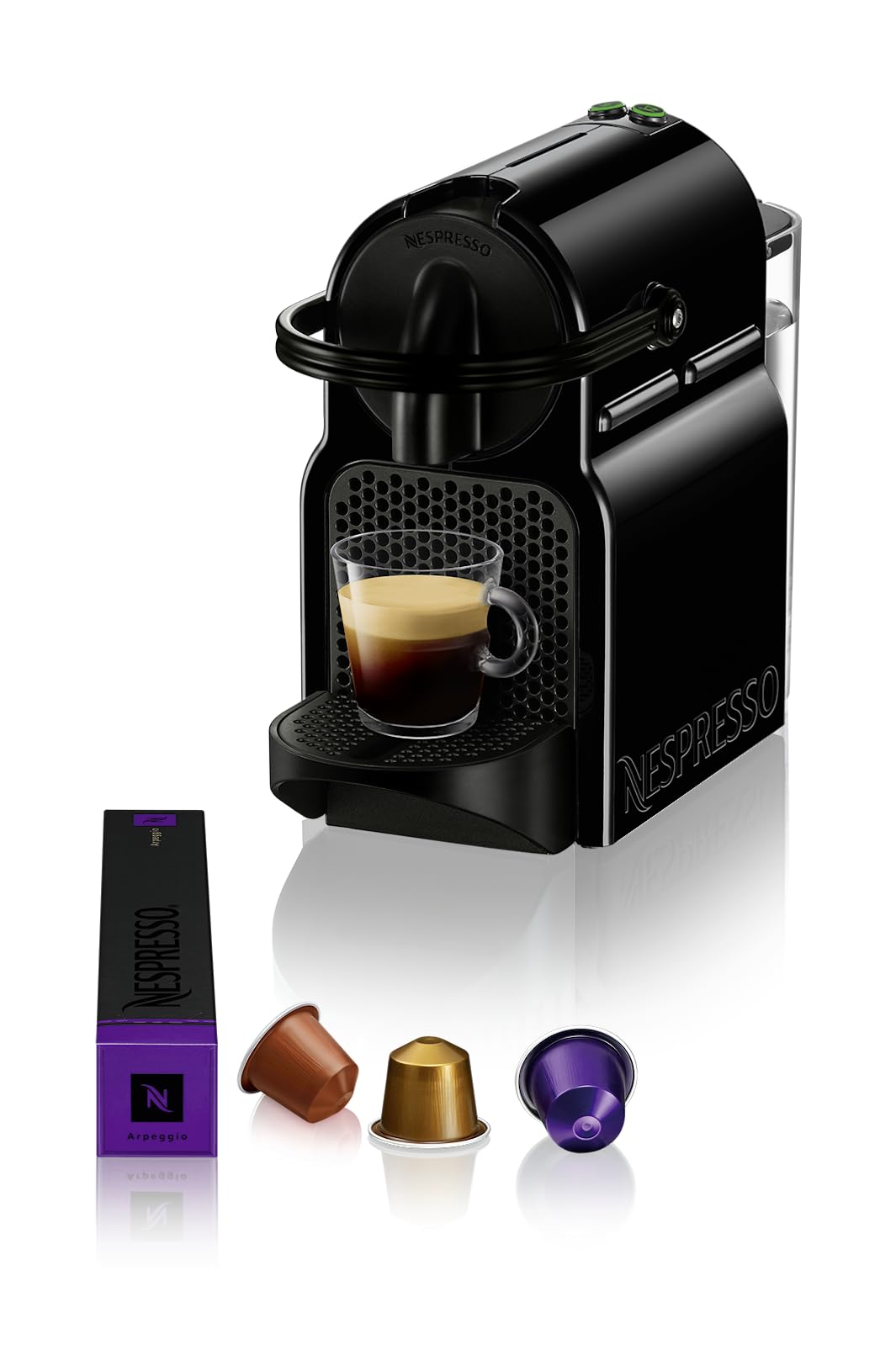 ماشین قهوه Nespresso Inissia توسط Nespresso، رنگ مشکی - نسخه اماراتی