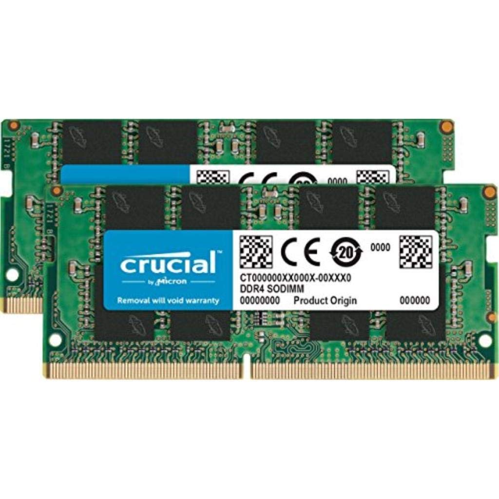 16GB کیت اساسی (8GBx2) DDR4 2400 MT/s (PC4-19200) DR x8 SODIMM 260-Pin حافظه - CT2K8G4SFD824A 16GB کیت (8GBx2) دو رنک 2400MHz