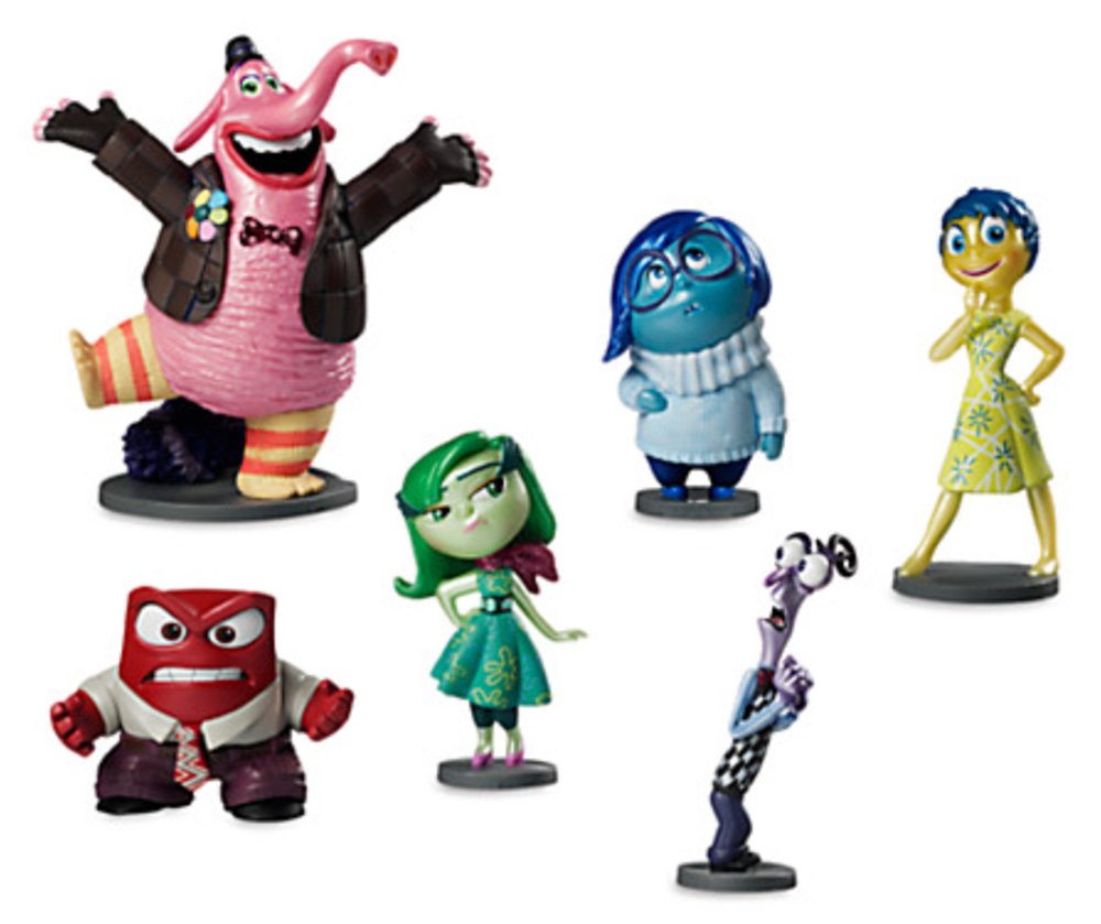 مجموعه بازی Inside Out Figure شامل 6 قطعه توسط دیزنی