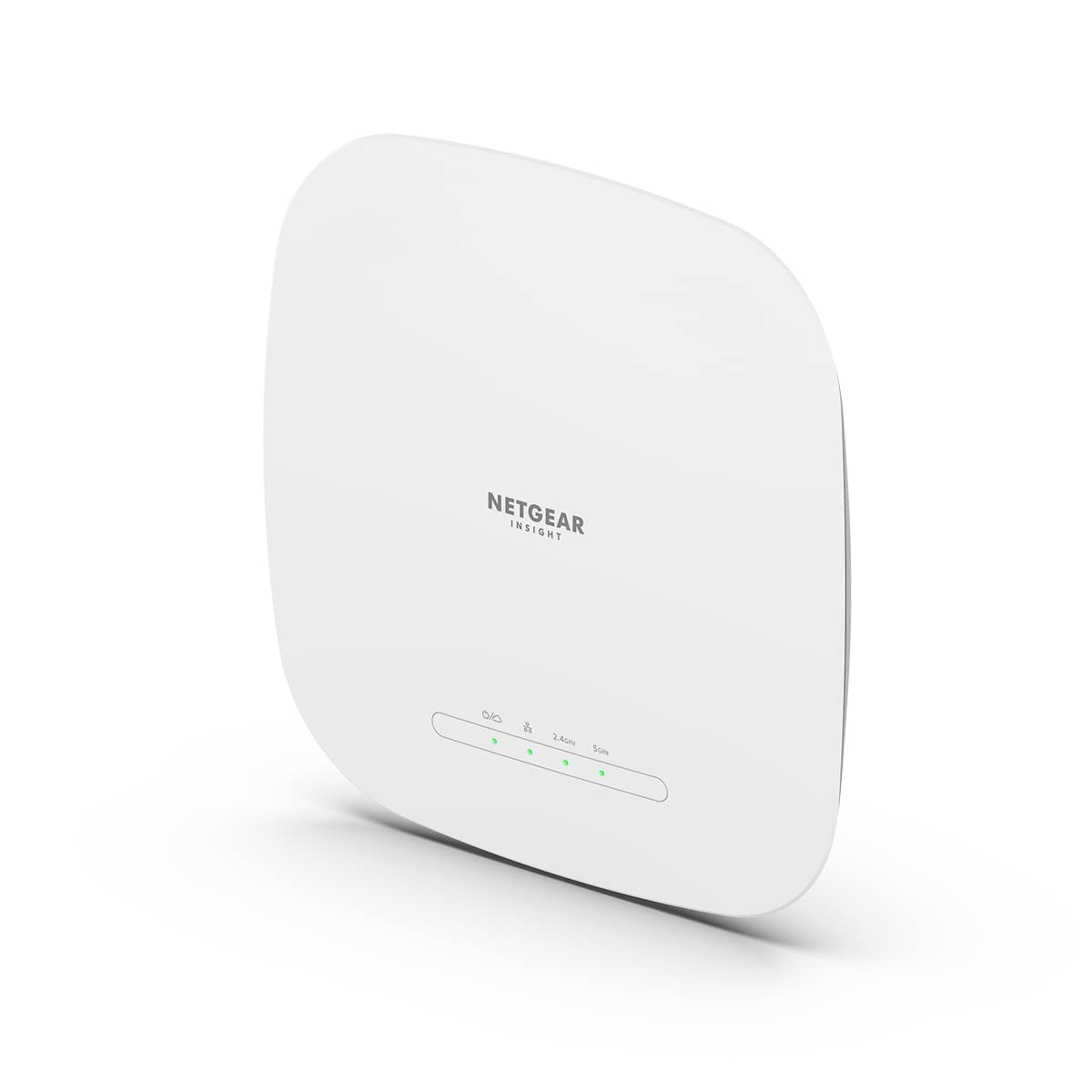 نقطه دسترسی بی‌سیم مدیریت شده توسط NETGEAR (WAX615) - سرعت دو بانده WiFi 6 AX3000 | تا 256 دستگاه کاربر | 802.11ax | مدیریت از راه دور Insight | تغذیه از طریق PoE+ یا آداپتور AC (نه در داخل بسته)