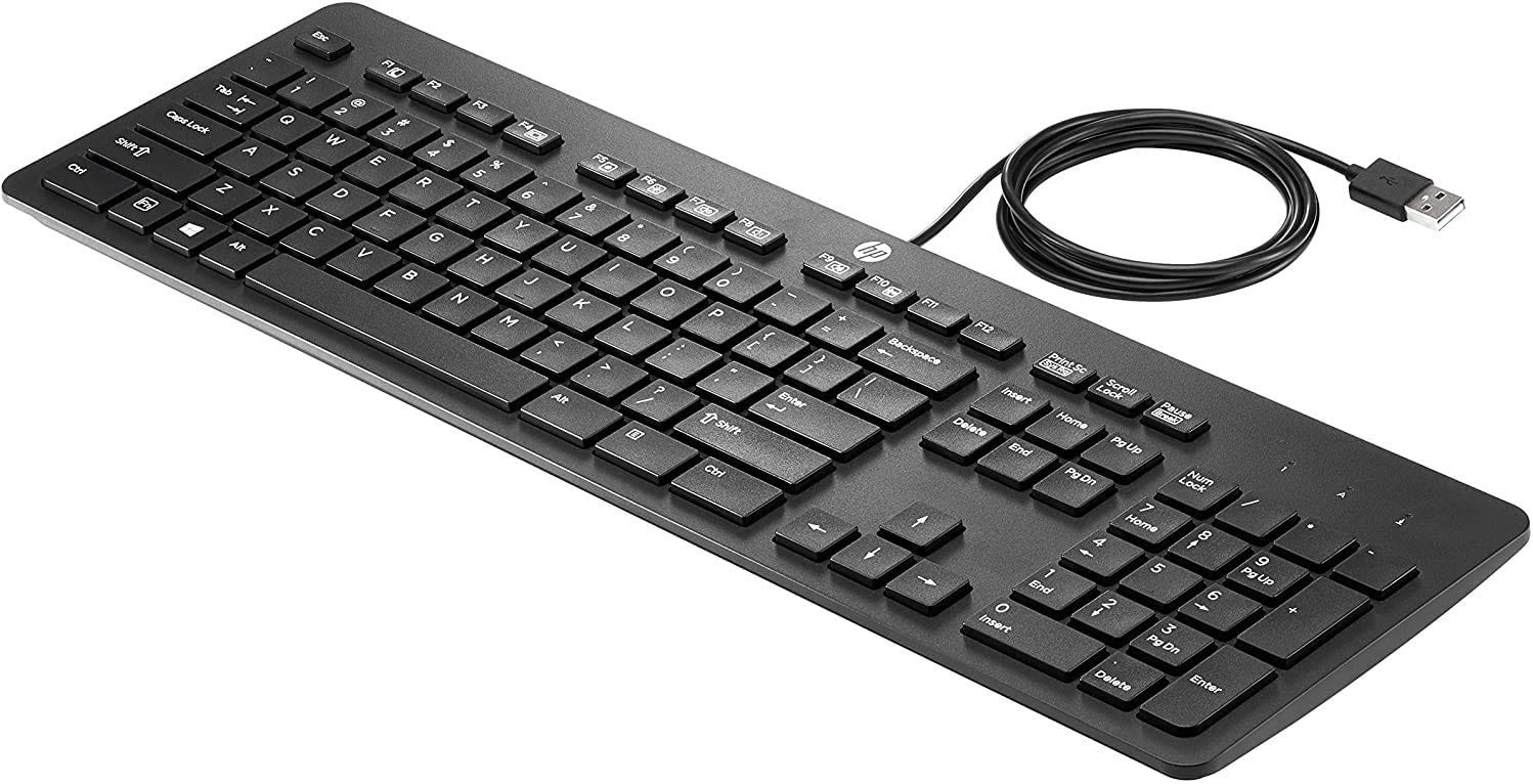 کیبورد تجاری باریک USB اچ‌پی