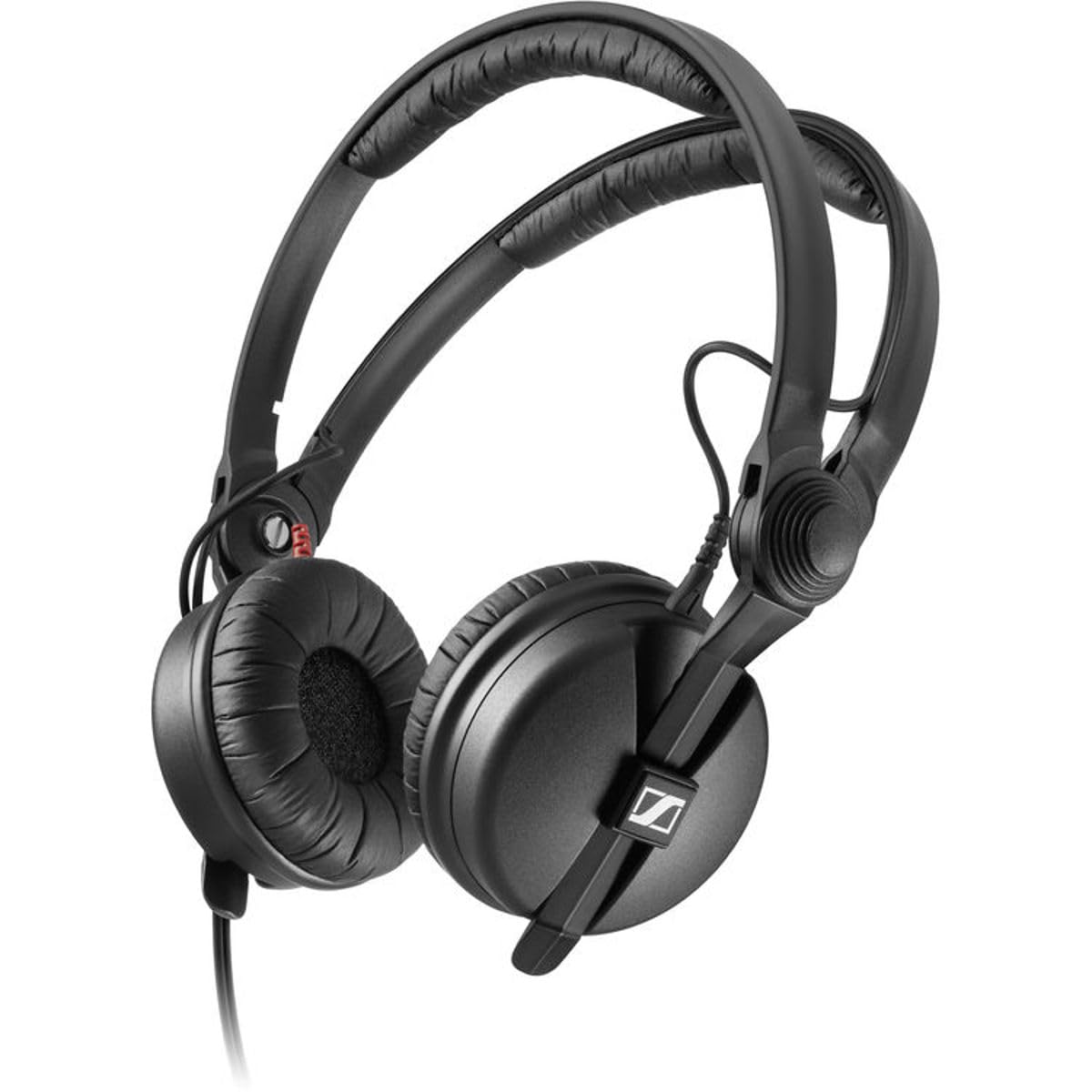 هدفون بی سیم بال ۲۵ مدل اسپشیال ادیشن شرکت Sennheiser، برای دی‌جی و مانیتورینگ، با کپسول چرخشی برای گوش دادن تک‌گوشه، شامل کیس انحصاری حمل و پارچه‌های گوش ولور رنگ سیاه