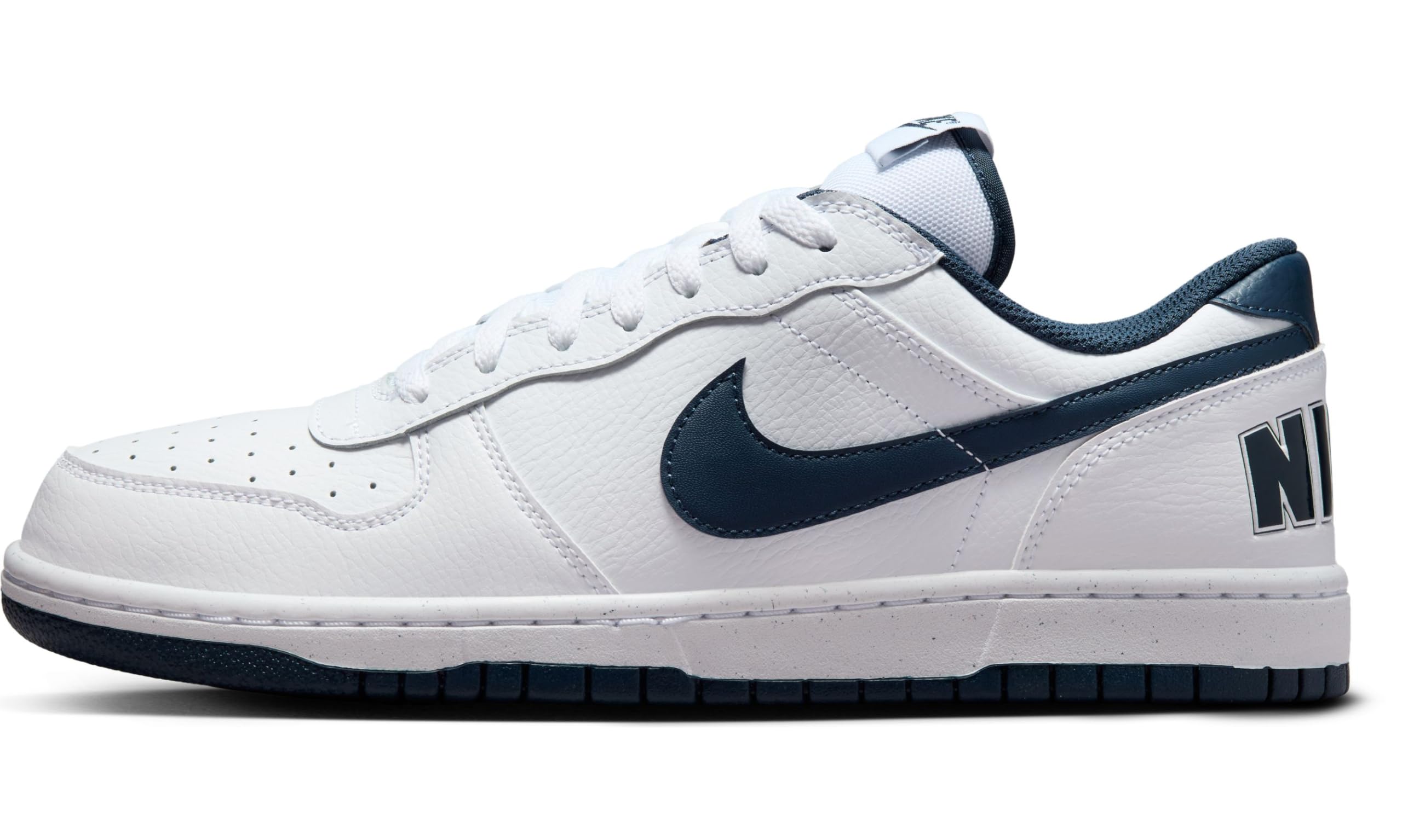 کفش بنددار مردانه Nike BIG LOW، سایز ۴۲ (EU)، رنگ سفید/سرمه‌ای تیره
