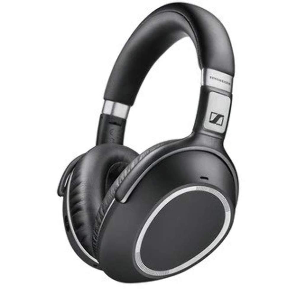 هدفون بلوتوث Sennheiser PXC 550 Wireless با قابلیت لغو نویز Noisegard، سیستم کنترل لمسی و عمر باتری ۳۰ ساعته - رنگ مشکی
