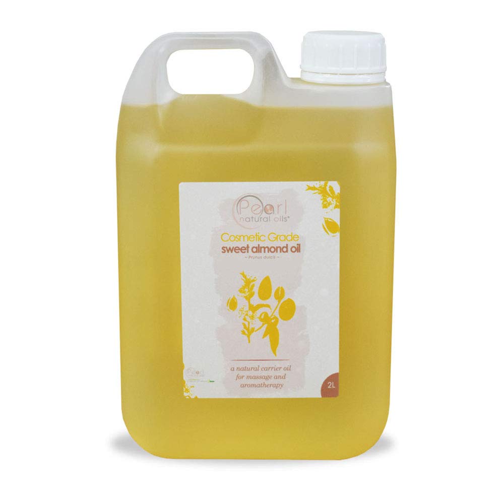 روغن بادام شیرین درجه‌ی کیفی مخصوص آرایشی، بدون ژنتیکای مصنوعی، گیاهی، 2 لیتر 2 لیتر (بسته‌ی 1 عدد)