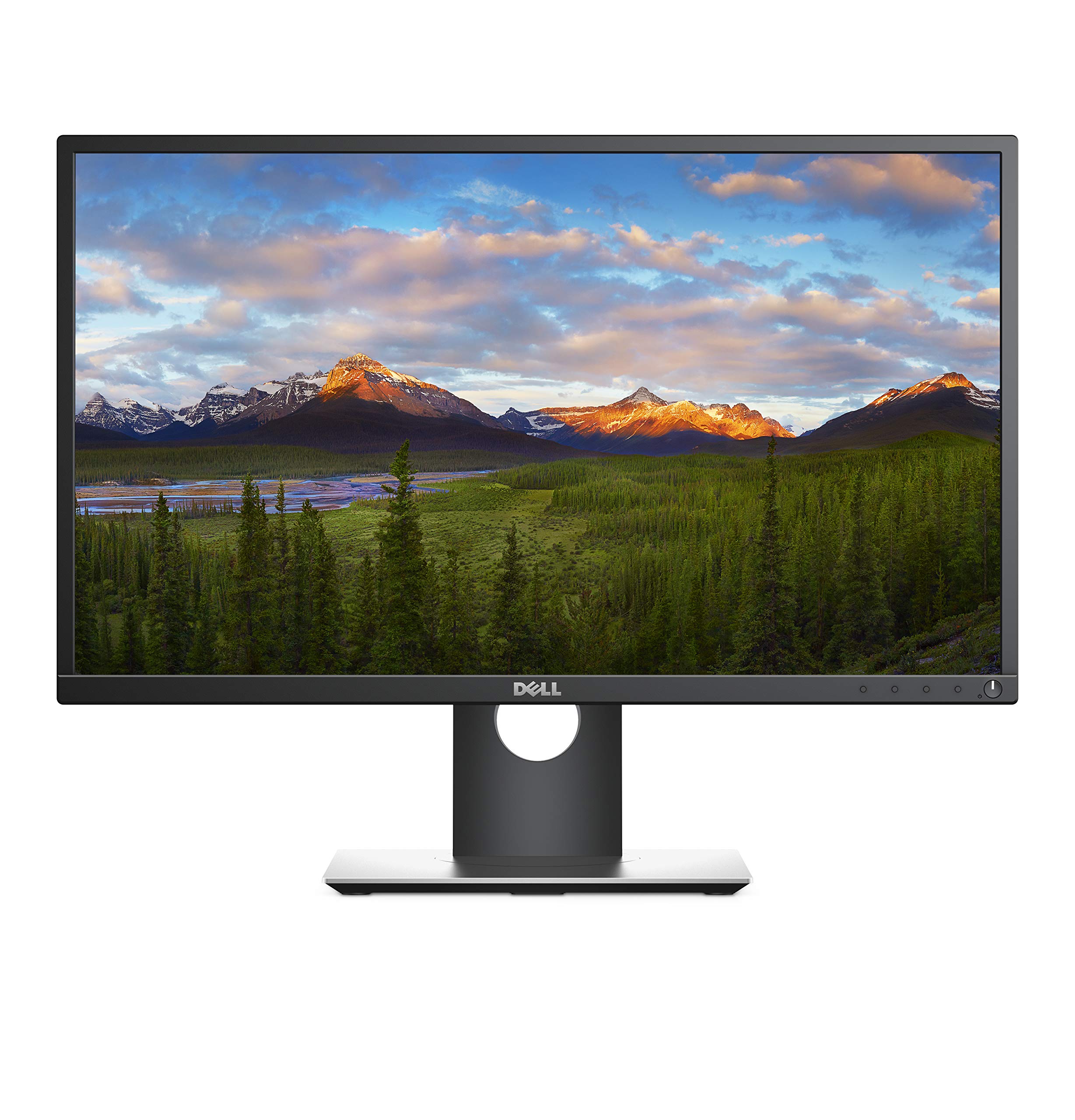 مانیتور LED-Lit صفحه 27 اینچی Dell Professional P2717H، رنگ سیاه حدود 27 اینچ.