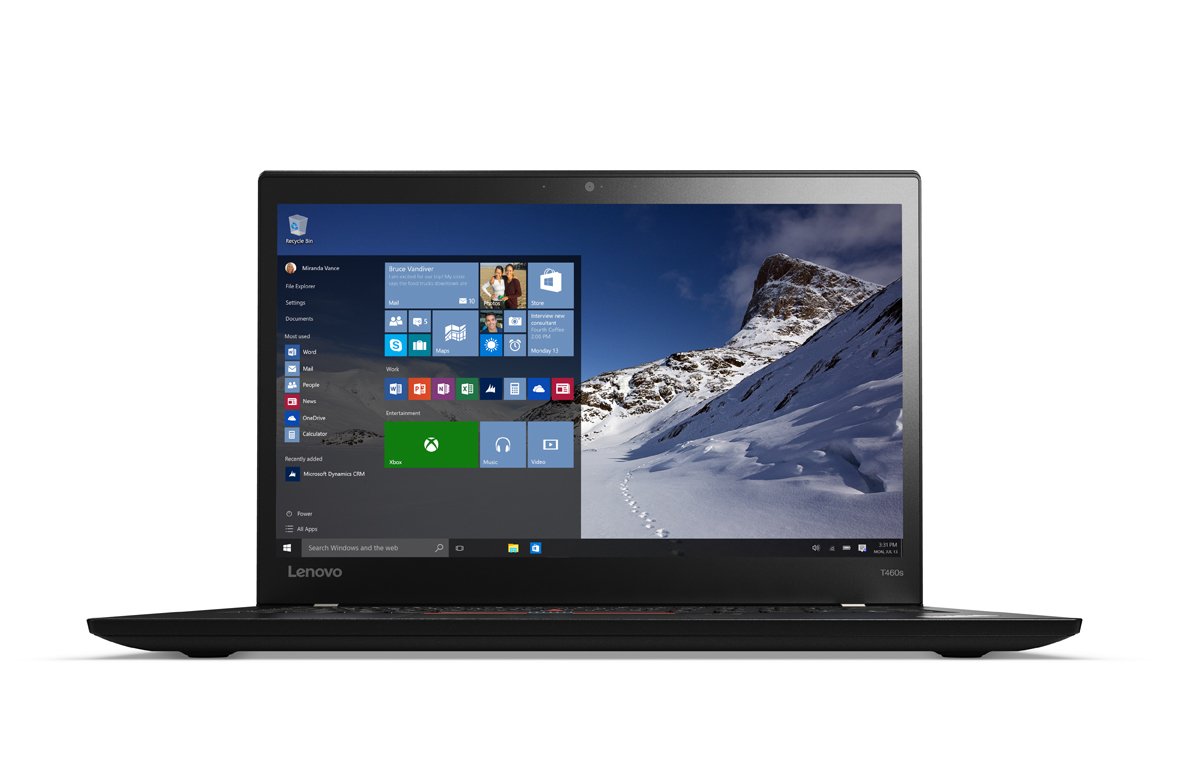 لپ تاپ کسب و کار تجدید نظر شده Lenovo ThinkPad T460s| پردازنده Intel Core i7 نسل ششم | حافظه RAM 8 گیگابایت | حافظه داخلی 256 گیگابایت SSD | صفحه نمایش لمسی 14.1 اینچ | ویندوز 10 Pro. | تجدید نظر شده