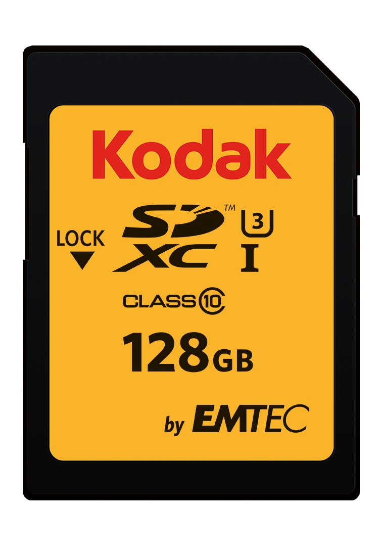 کارت حافظه اس‌دی ایمتک کداک EKMSD128GXC10HPRK (CLASS10) ام‌دی گیگابایت کلاس ۱۰ ام‌دی گیگابایت کارت حافظه میکرواس‌دی‌ایکس‌سی ۱۲۸ گیگابایت