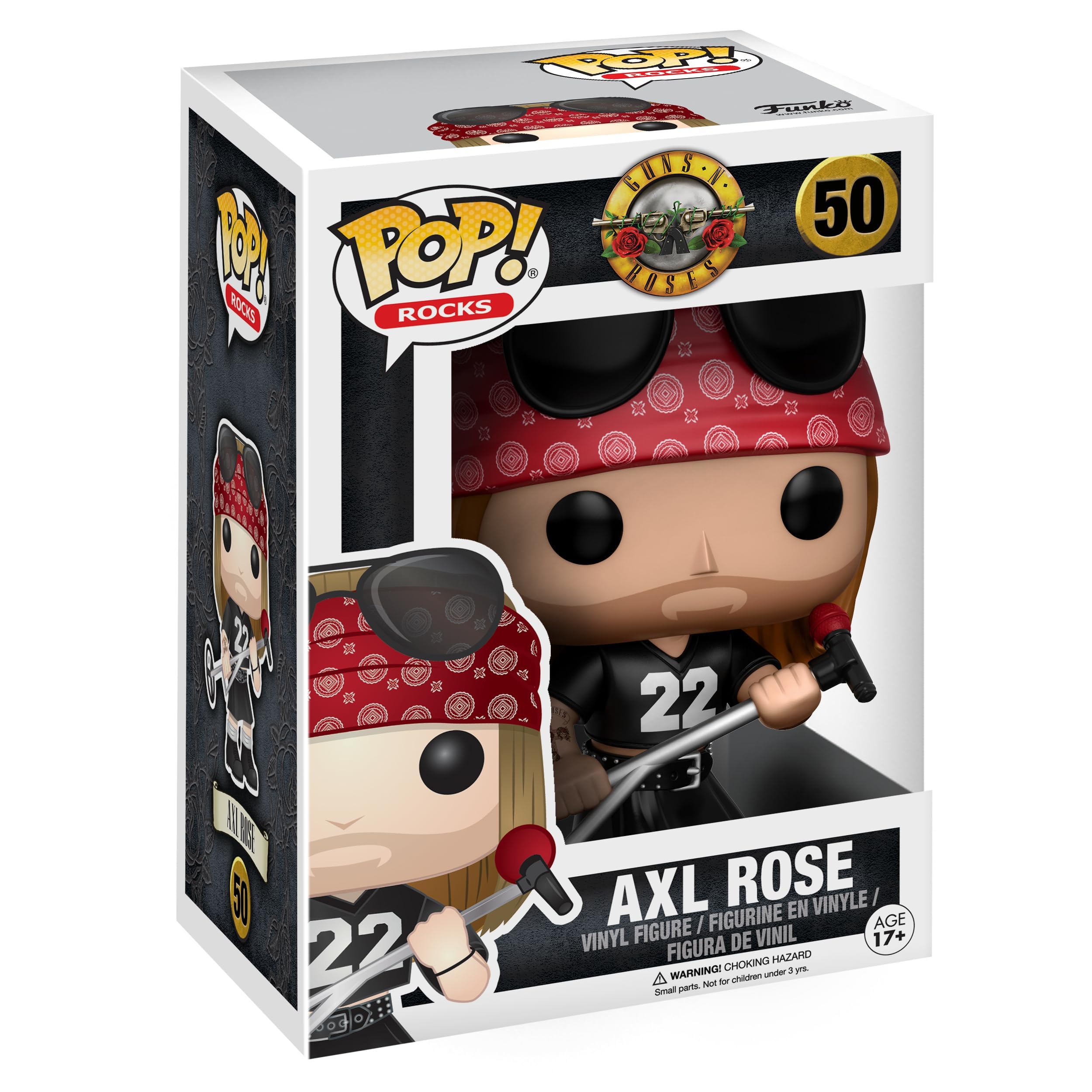 Funko Pop! Rocks: Guns N' Roses - اکسل رزاندگیس - یک اندازه