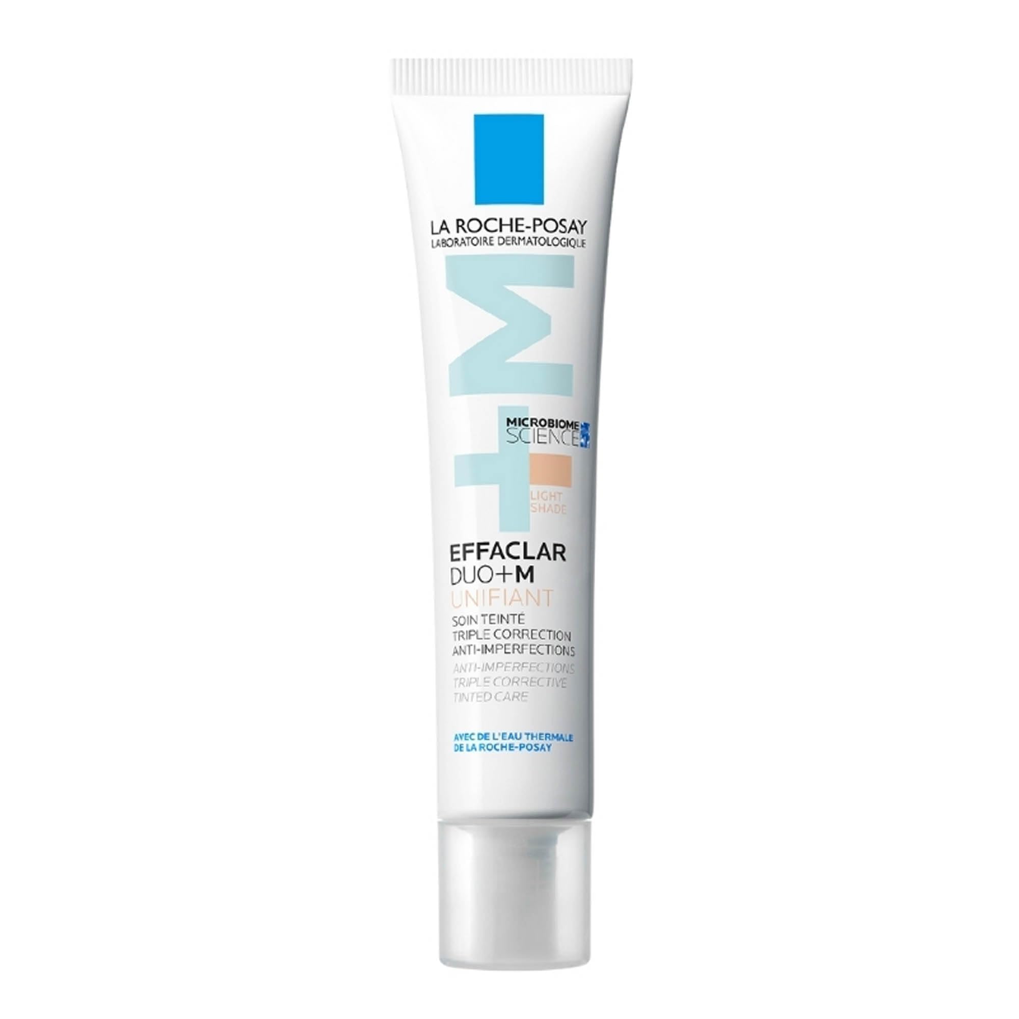 کرم لایت La Roche Posay Effaclar Duo Plus Unifiant با حجم 40 میلی لیتر، رنگ سفید