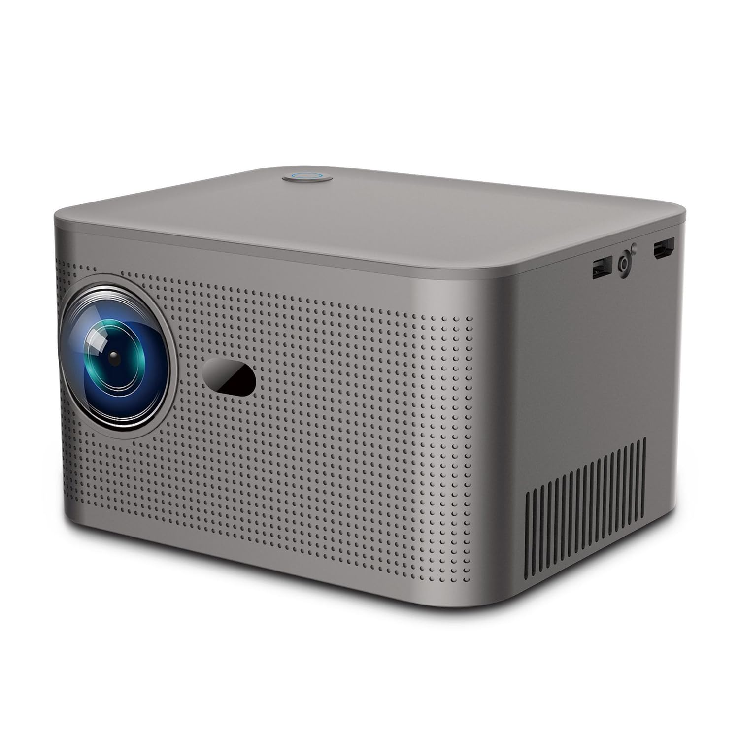 کیسه پروژکتور خانگی CACACOL HY350 | وضوح اصلی ۱۰۸۰p فول اچ‌دی | رمزگشایی سخت‌افزار ۴K | ۸۰۰ لومن ANSI | پردازنده چهار هسته‌ای Allwinner H713 ۲ گیگابایت ۳۲ گیگابایت | بلندگوی Hi-Fi | سیستم‌عامل Android TV نسخه انگلیسی