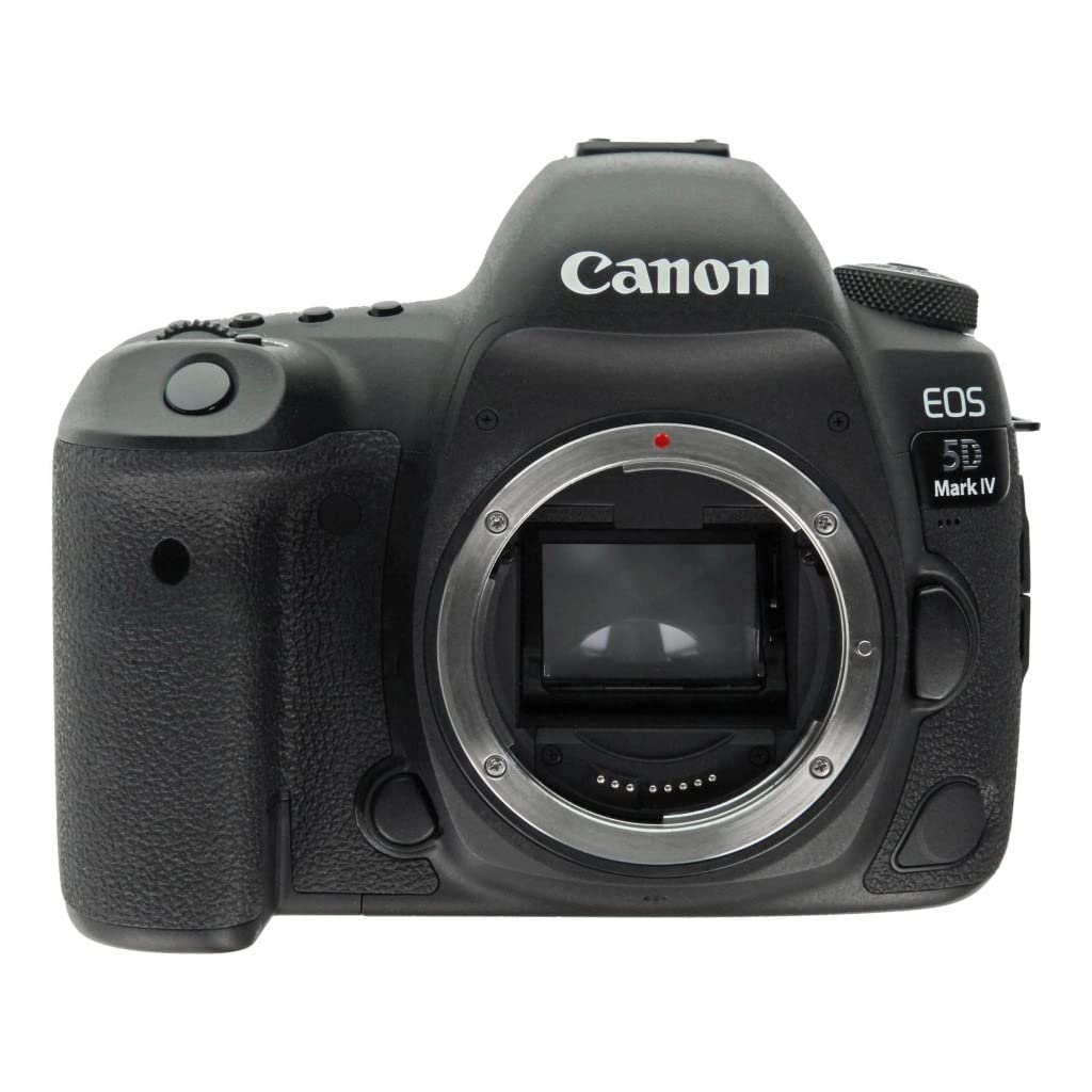 دوربین دیجیتال حرفه ای کانن Canon EOS 5D Mark IV با کیفیت بالا، قابلیت انعطاف پذیر بالا، سنسور فول فریم 30.4 مگاپیکسل، فیلم برداری 4K، Wi-Fi، GPS، تنها بدنه