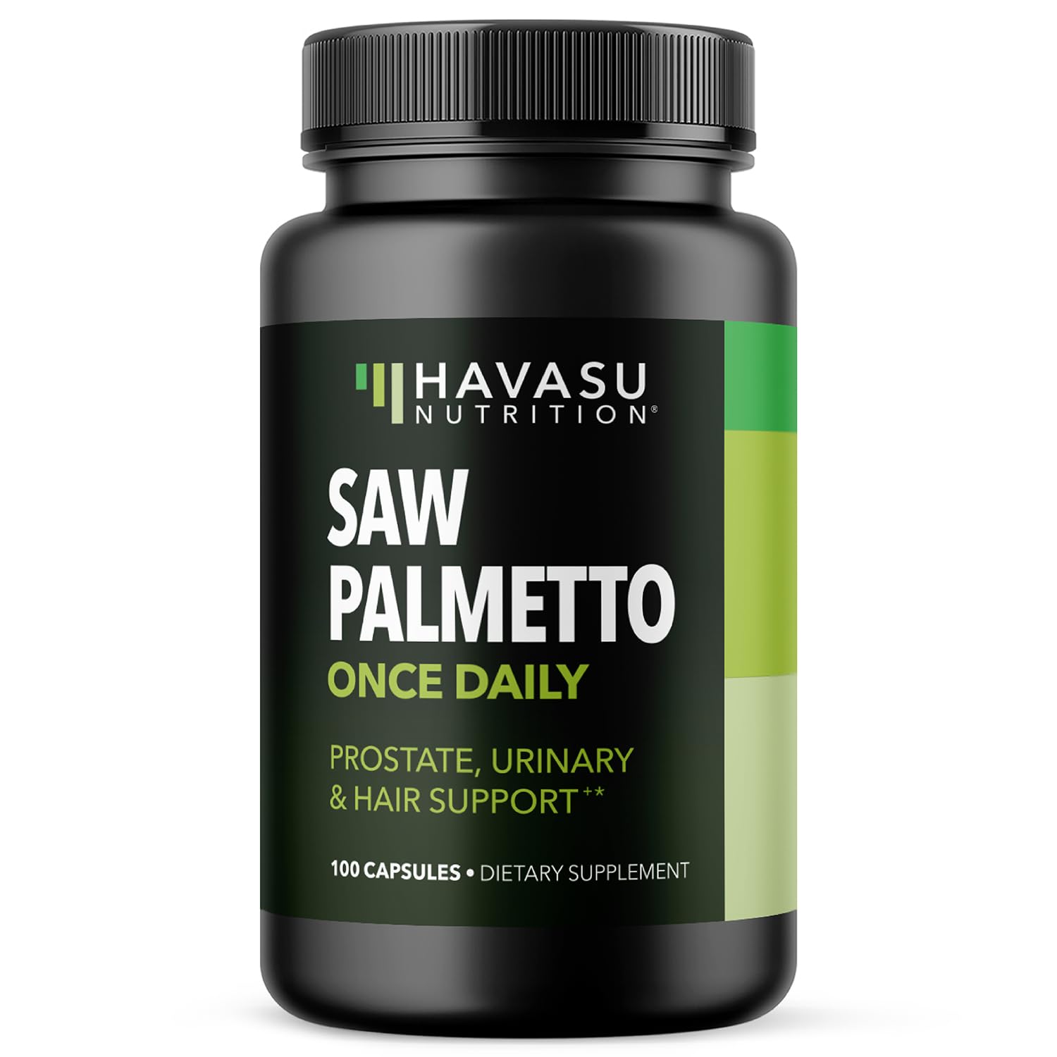 مکمل سو پالمتو بدون گلوتن و غیر اصلاح شده Havasu Nutrition برای سلامت پروستات - ۱۰۰ عدد،