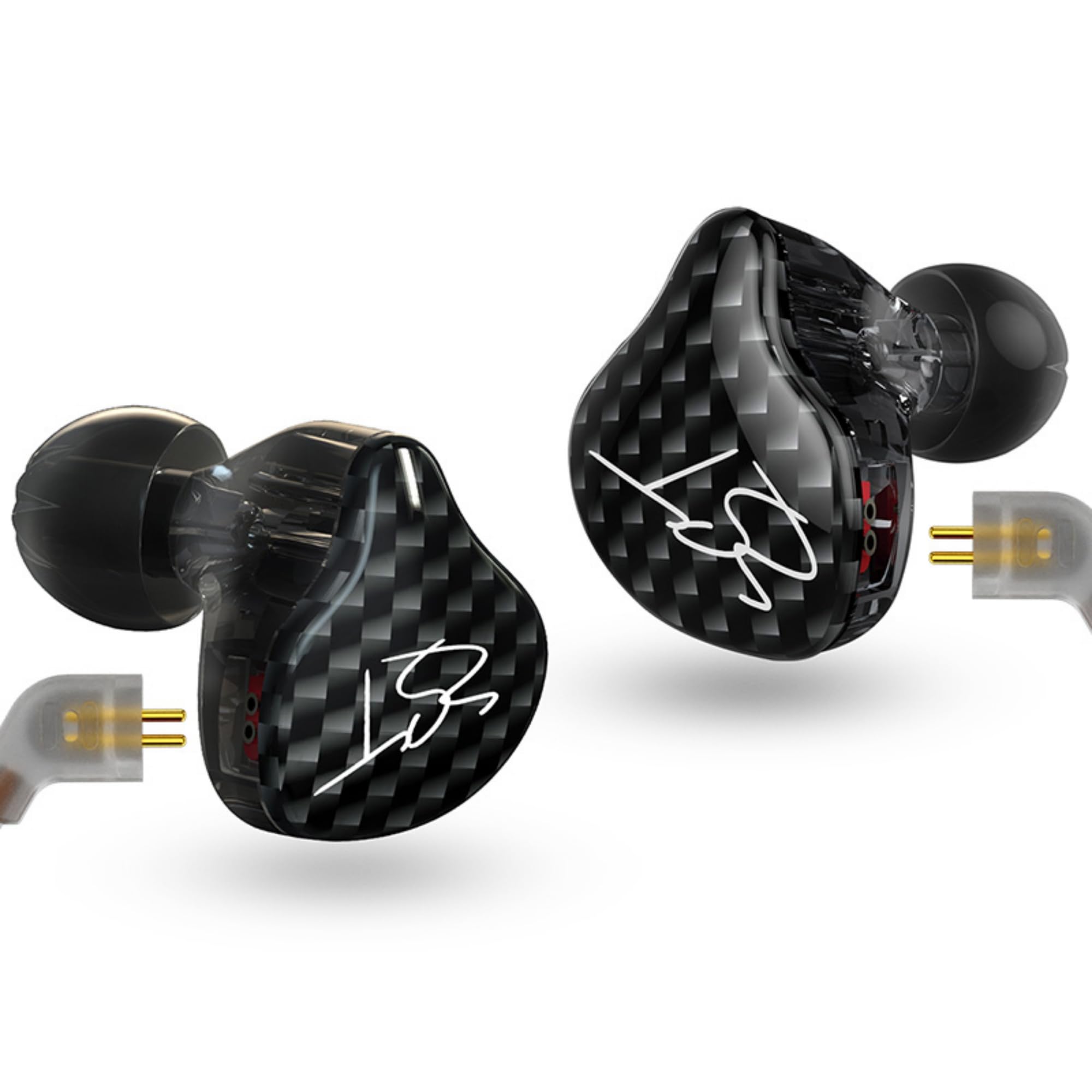 هدفون In-Ear گیمینگ YINYOO KZ ZST Hybrid Balance با آرمچر هیبریدی Dynamic ارتعاشی 1BA+1DD، هدست HiFi با مانیتور این ایر، گوشی‌های In-Ear میکروفون دار (ZST mic)، مشکی