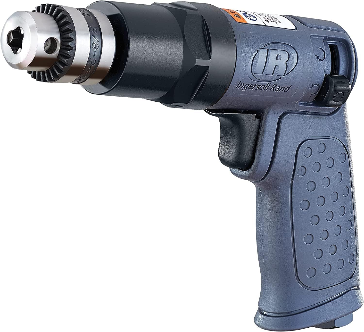 Ingersoll Rand 7804XPA دستگاه چکش هوا سنگین با سوراخ 3/8 اینچ (10 میلیمتر) بدون چاقو - دستگاه حفر قدرتمند به شکل تفنگ با توان 0.12 کیلووات، 1600 دور در دقیقه - دستگاه حفر سبک، با دوام و چندکاره، هوایی، فشرده، 7804xpa، ابزار