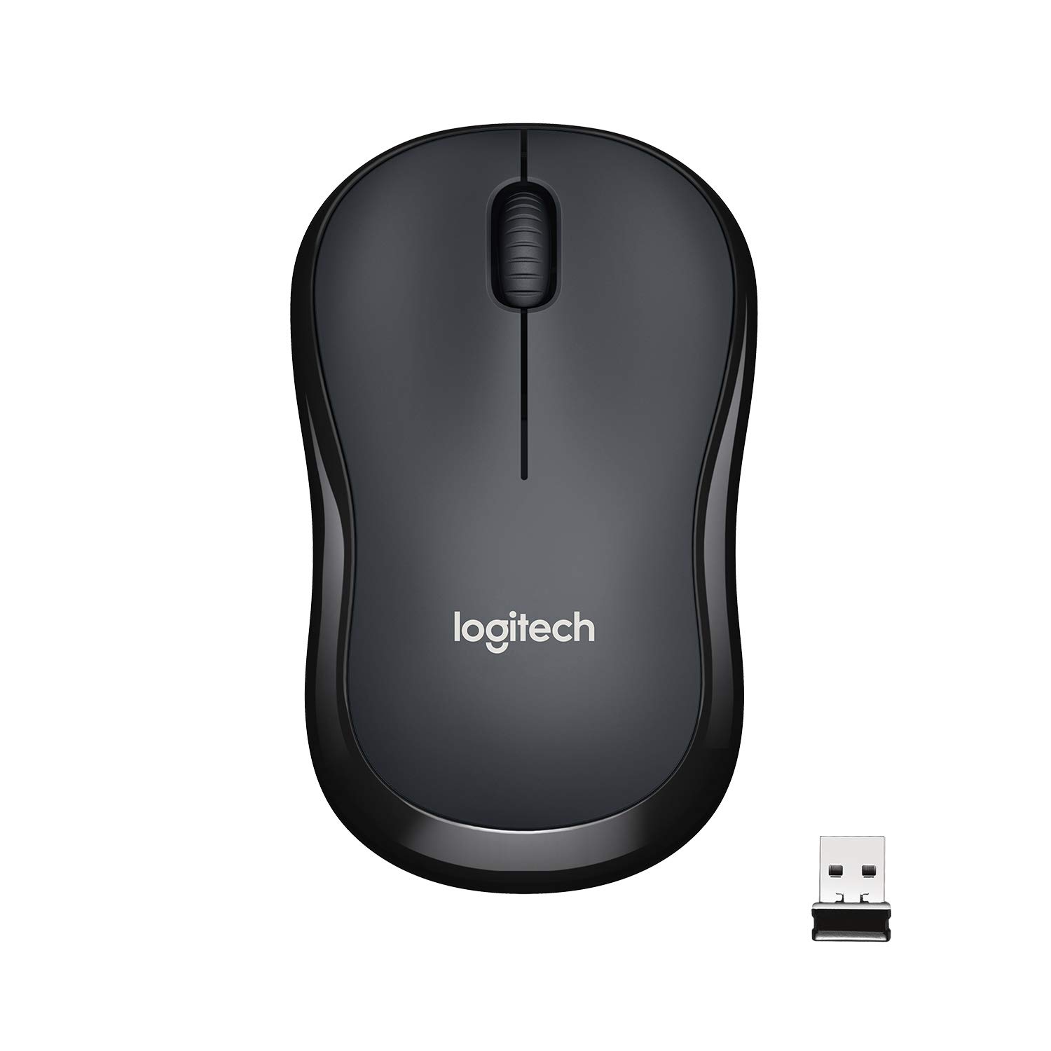 موش ماوس بی‌سیم سایلنت Logitech M221 - زغالی