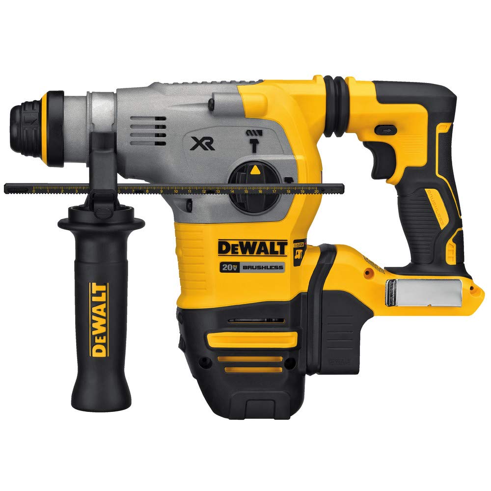 حفار چکشی DEWALT 20V MAX* XR، نوع L-Shape SDS Plus، 1-1/8 اینچ، تنها ابزار (DCH293B) تنها حفار چکشی