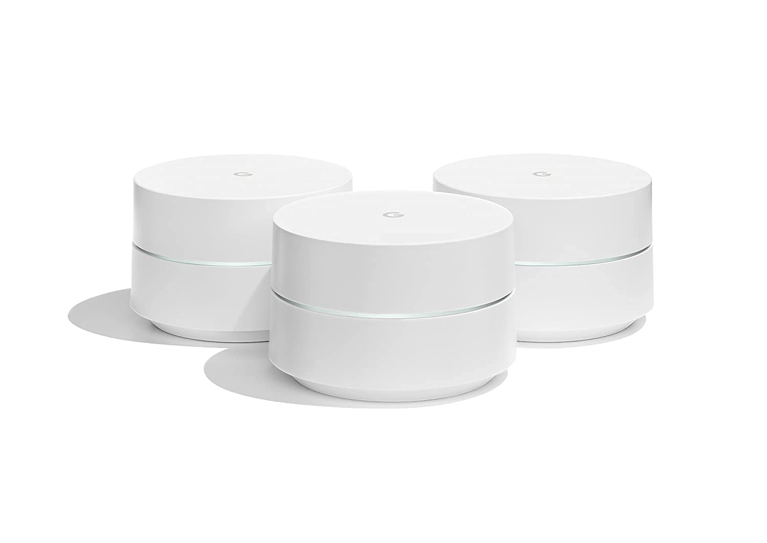 سیستم وای فای Google MU6C2 - جایگزین روتر برای پوشش کامل خانه - (بسته ۳ عددی)