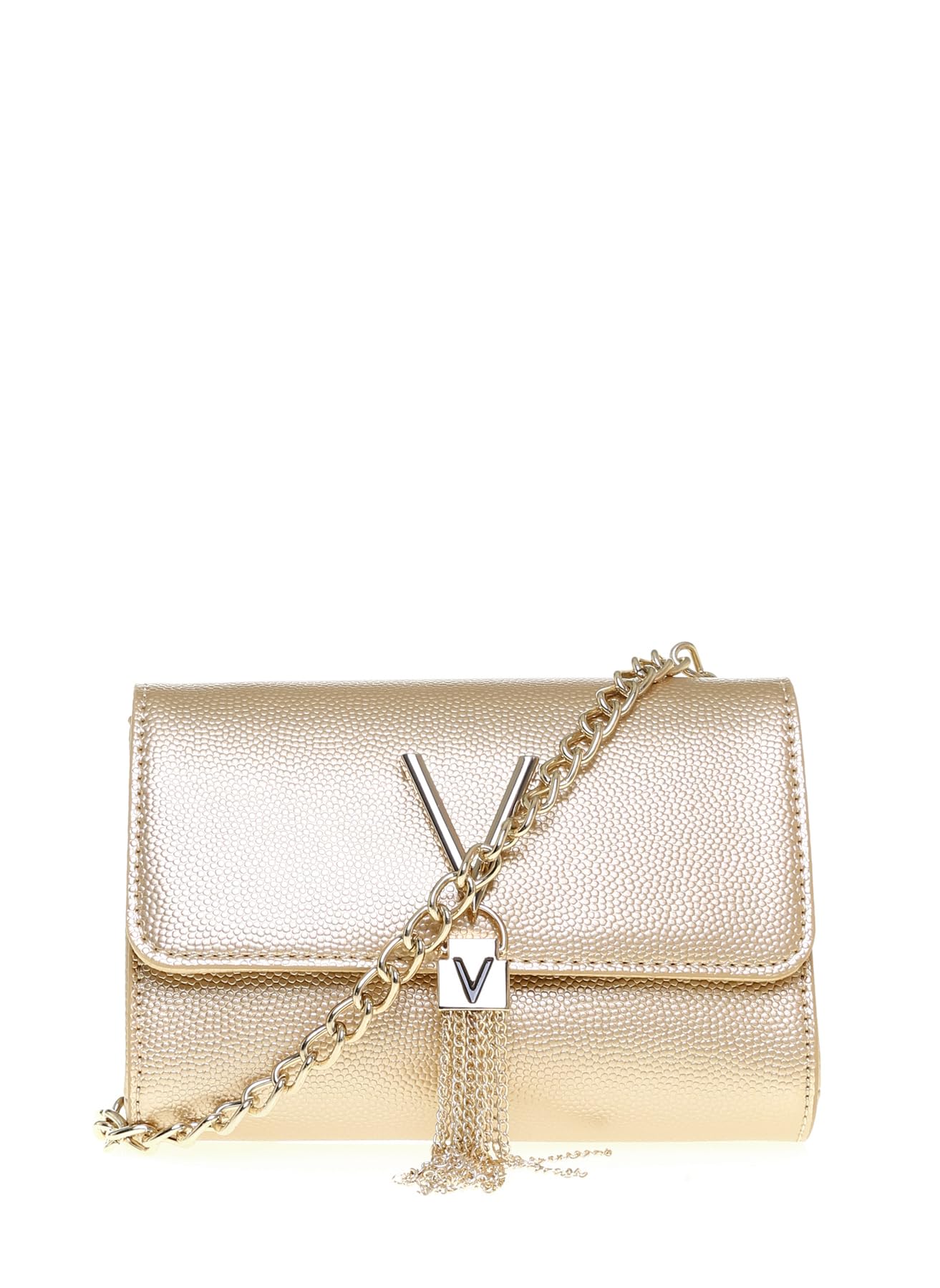 کیف دستی زنانه Valentino Divine TOTE در رنگ طلایی