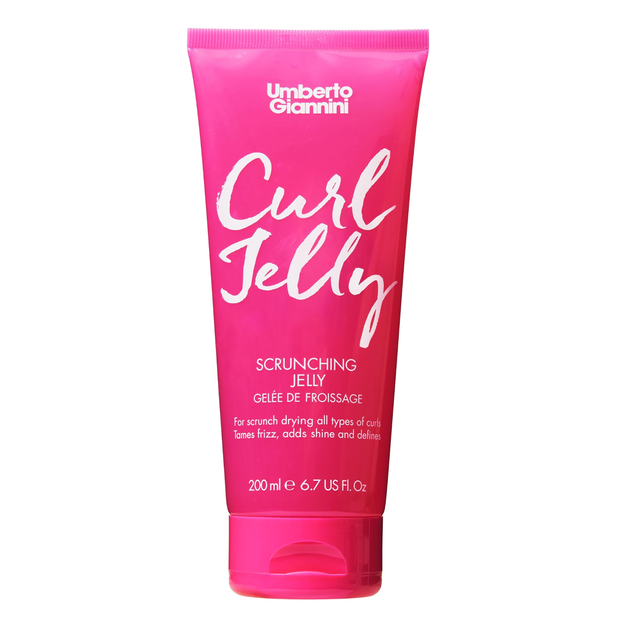 ژل مو Umberto Giannini Curl Jelly Scrunching Jelly با حجم ۲۰۰ میلی‌لیتر - ۱۹۰ گرم (بسته‌ی یک عدد)، وگان و بدون سوءاستفاده از حیوانات