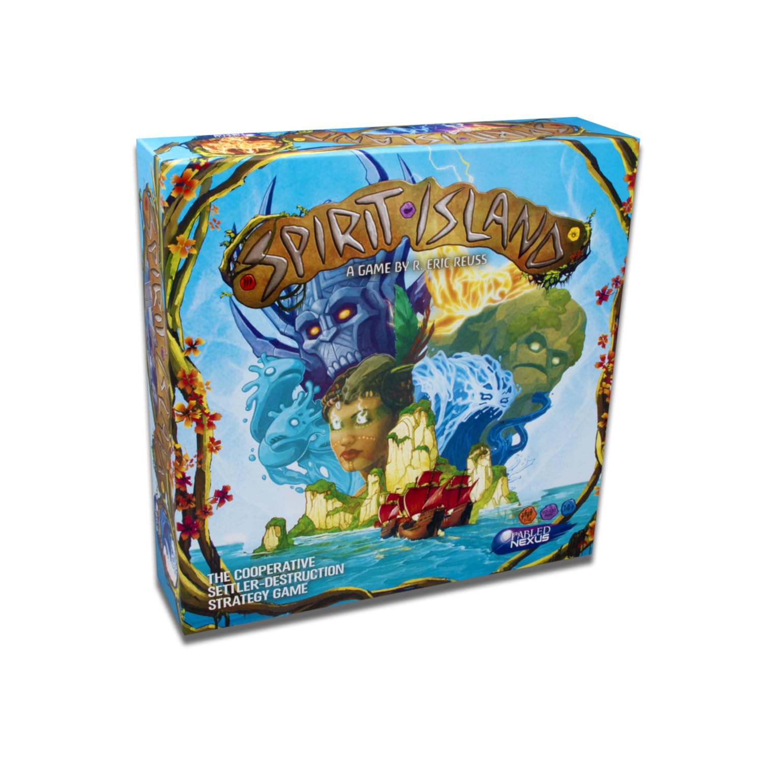 بازی رومیزی اصلی Spirit Island از Greater Than Games، چندرنگ