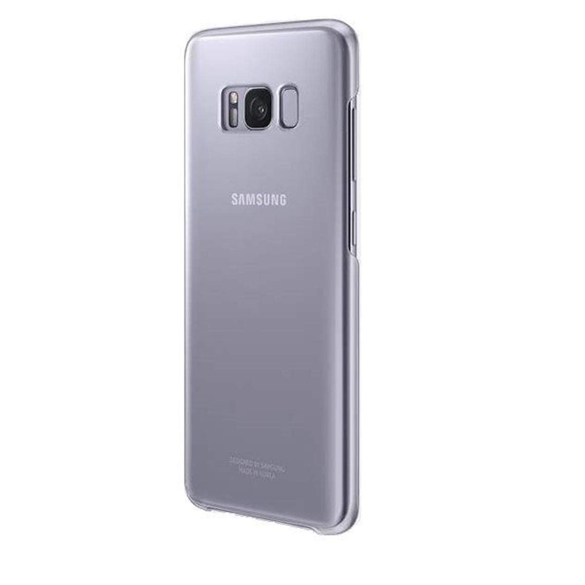 کاور شفاف اصلی سامسونگ مدل S8 Plus - بنفش، EF-QG955CVEG، کاور شفاف ارگانیک ارجینال مدل S8 Plus از سامسونگ
