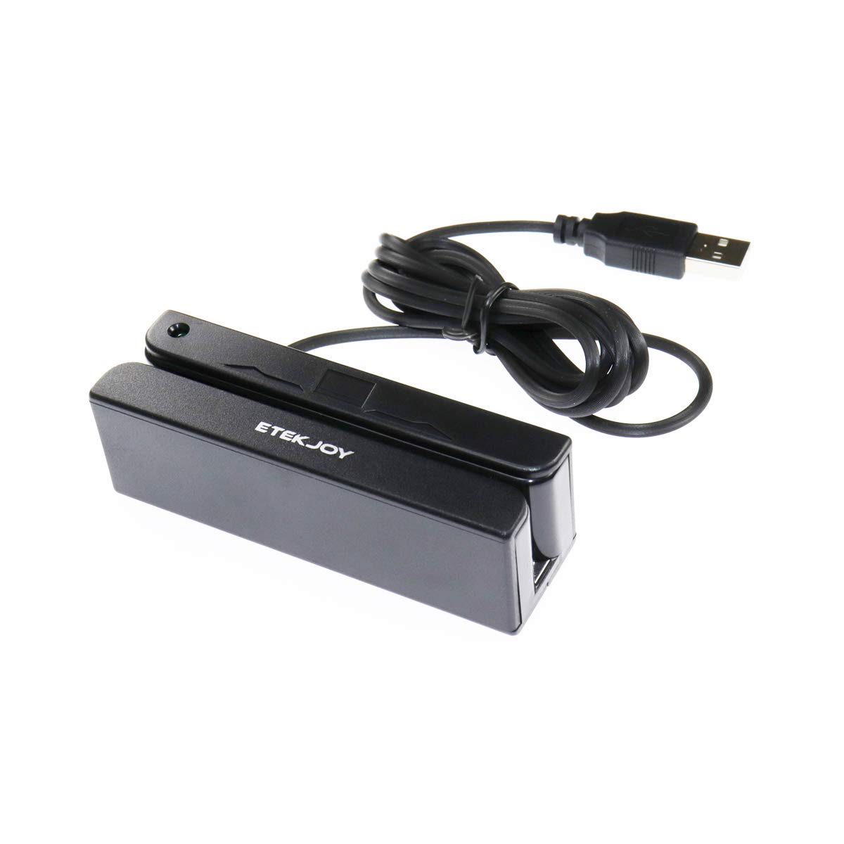 خواننده کارت خواننده کارت اعتباری POS ETEKJOY USB 3-Track Magnetic Stripe Card Reader Swiper MagStripe Swipe Card Reader