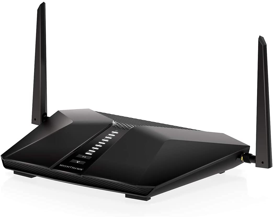 مودم روتر NETGEAR Nighthawk 4-Stream AX4 WiFi 6 با مودم داخلی 4G LTE (LAX20) - WiFi AX1800 (تا 1.8 گیگابیت بر ثانیه) | پوشش ۱,۵۰۰ فوت مربع وای-فای 6 | LAX20