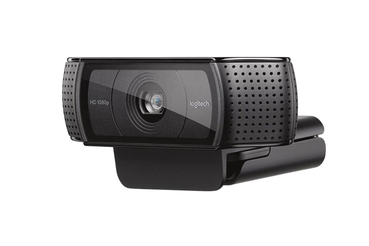 وب کم 1080p Full HD واید اسکرین Logitech C920e - مشکی
