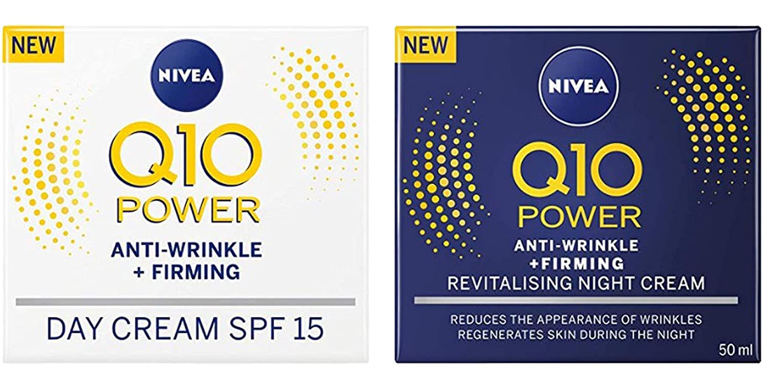 کرم روز و شب NIVEA Q10 ضد چروک با SPF 15، 50 میلی لیتر