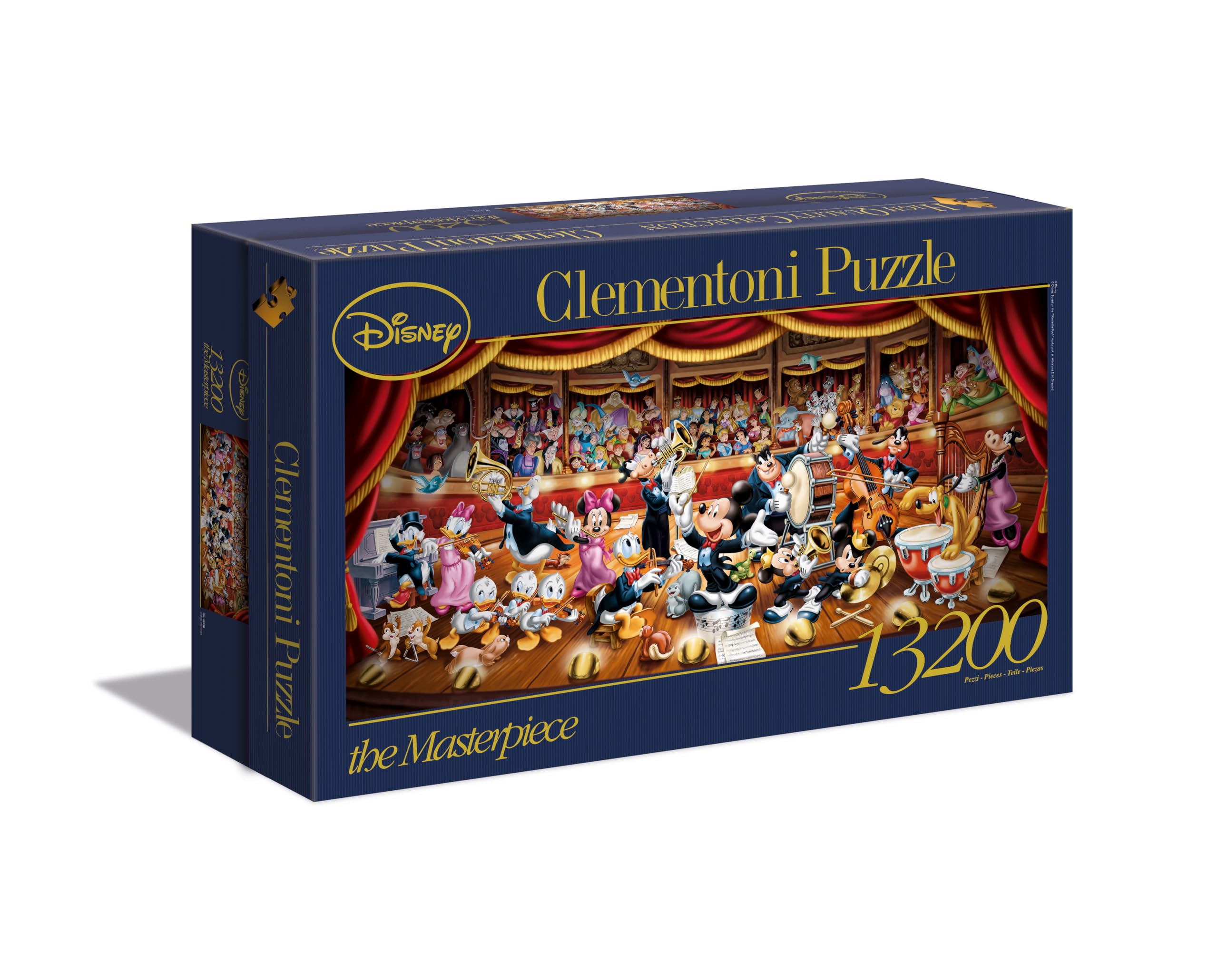 پازل Clementoni Disney Orchestra 13200 تکه با رنگ‌های متنوع، 38010.7 Single