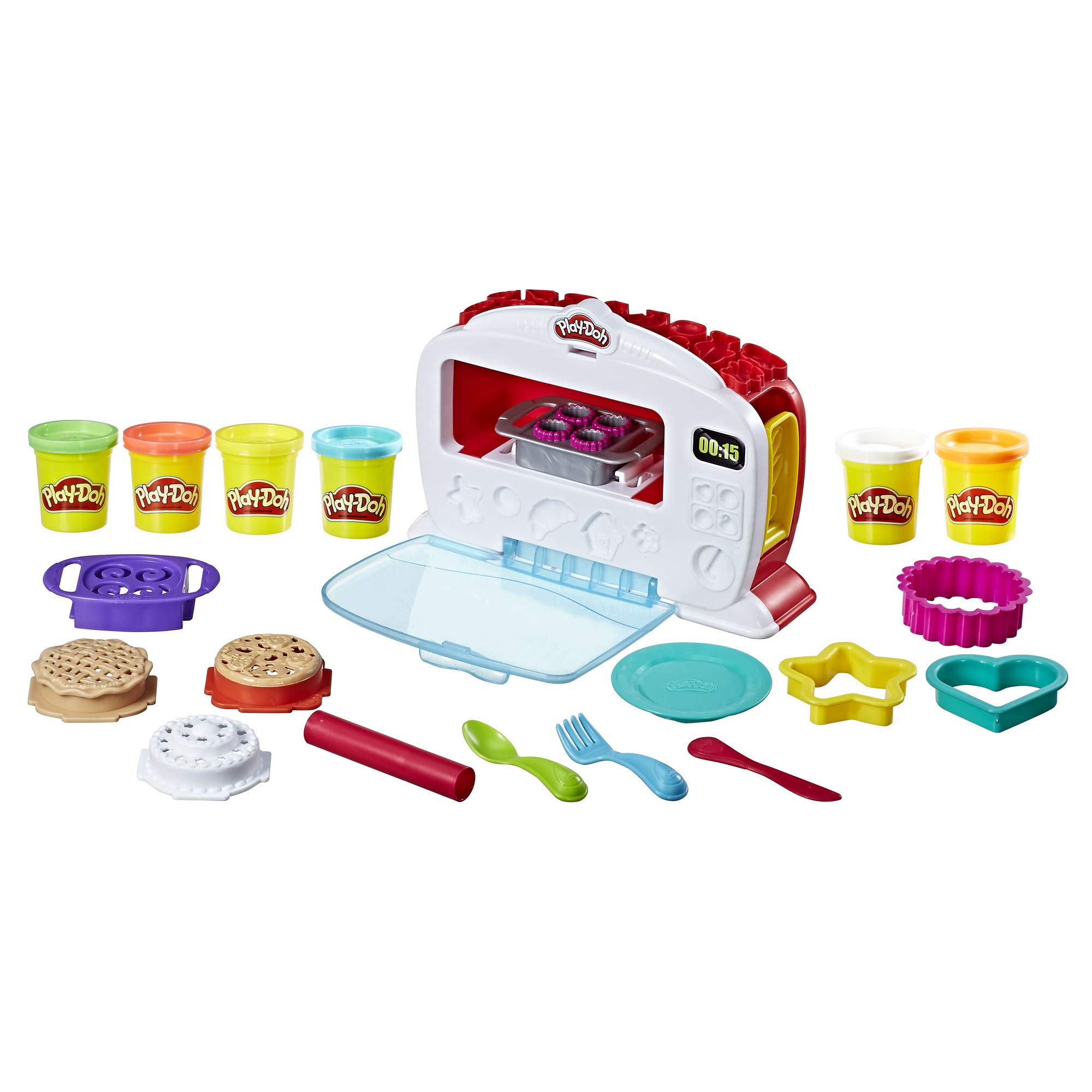 مجموعه اسباب بازی Hasbro Play-Doh Kitchen Creations Magical Oven - بالای ۳ سال (رنگ‌های متنوع B9740EU50) - باندل Magical Oven تکی
