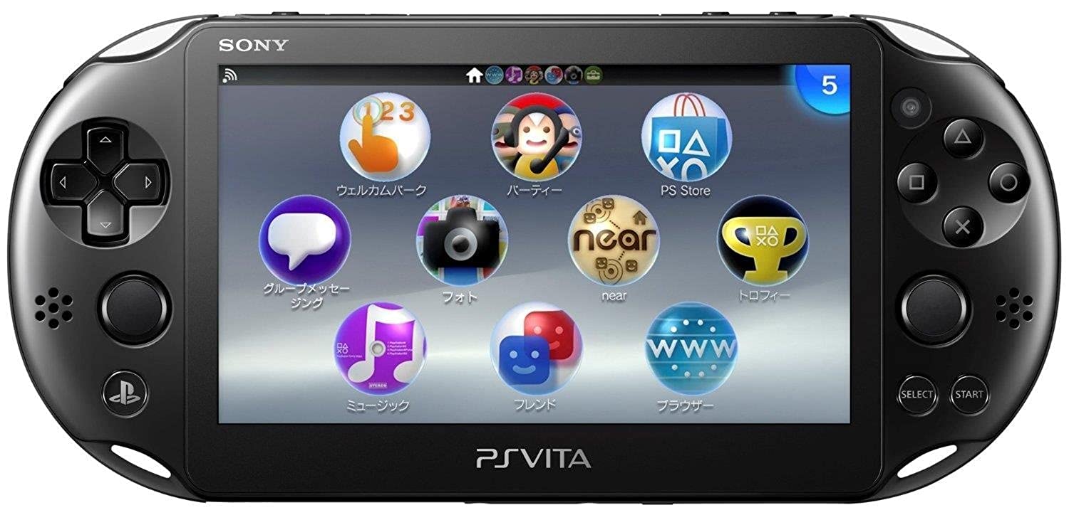 مدل نازک جدید PS Vita PCH-2006 نسخه وای فای (مشکی)
