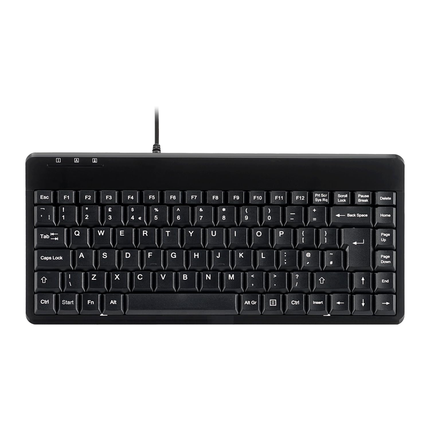 کیبورد سیمی کوچک پریکس (USB) - PERIBOARD-409U - USB - 315x147x21 میلی‌متر - طرح UK
